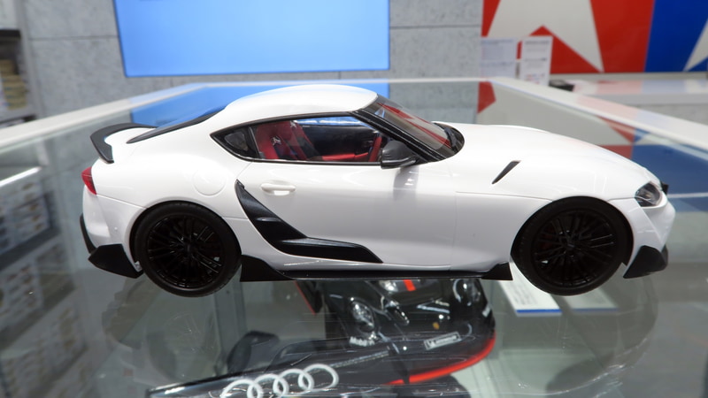 「1/24 トヨタ GR スープラ カスタム」は今後登場予定の製品。現時点ではタミヤの製品紹介ページもまだ存在しておらず、発売日、価格は未定