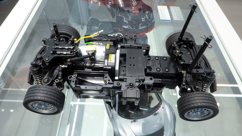 「MB-01シャーシ」シャーシ※写真はRC装置未搭載の状態