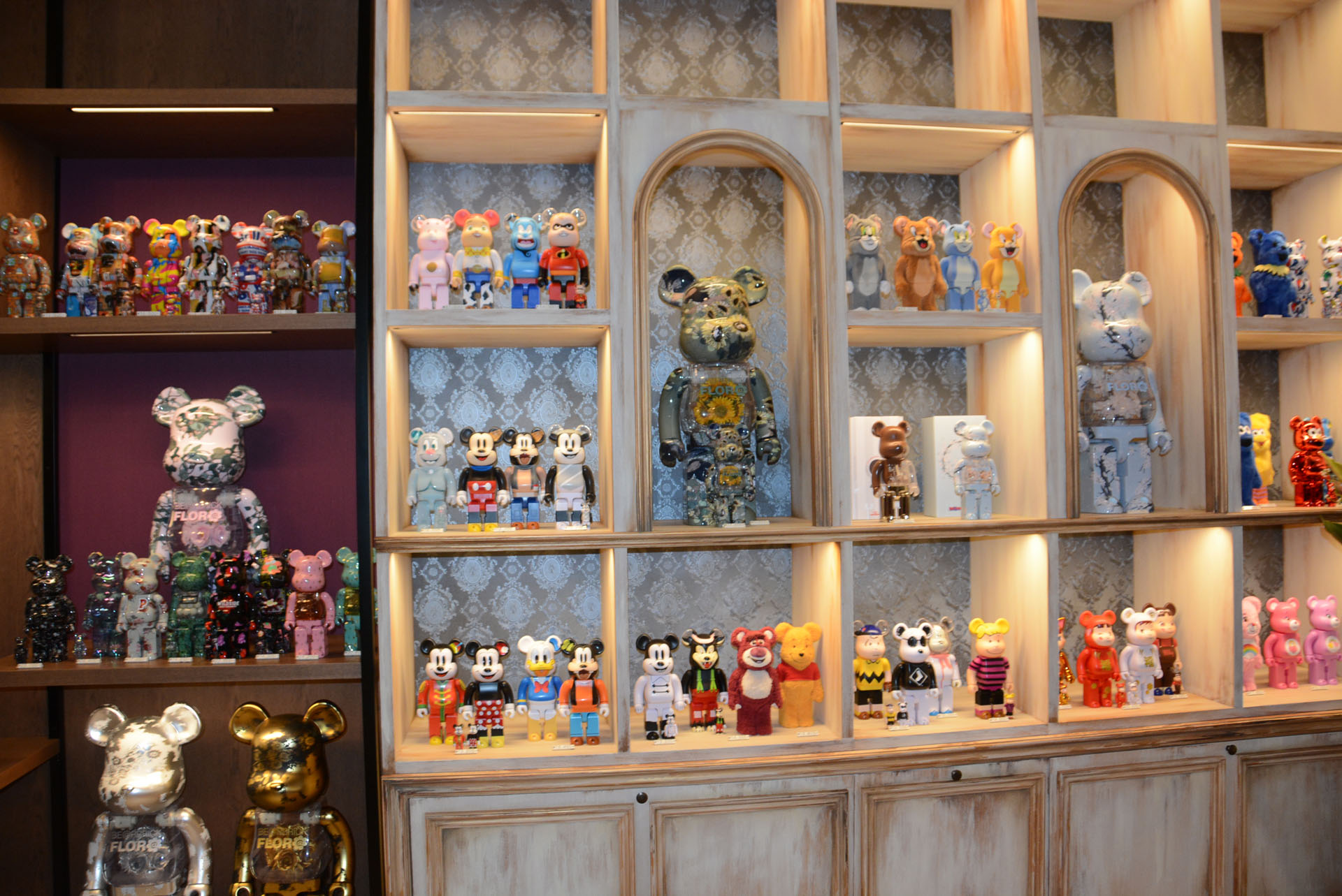 渋谷のおしゃれな雰囲気にもベアブリックは合う