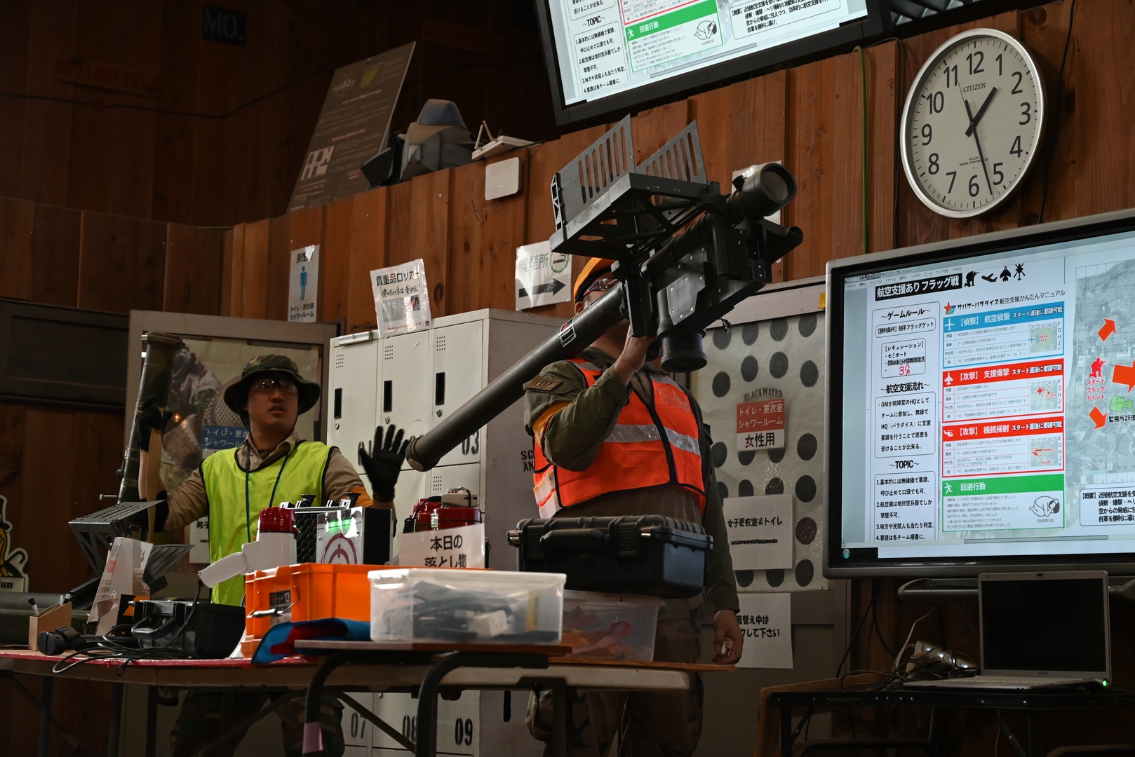 スティンガーが用意されているフィールドなんて初めて見た