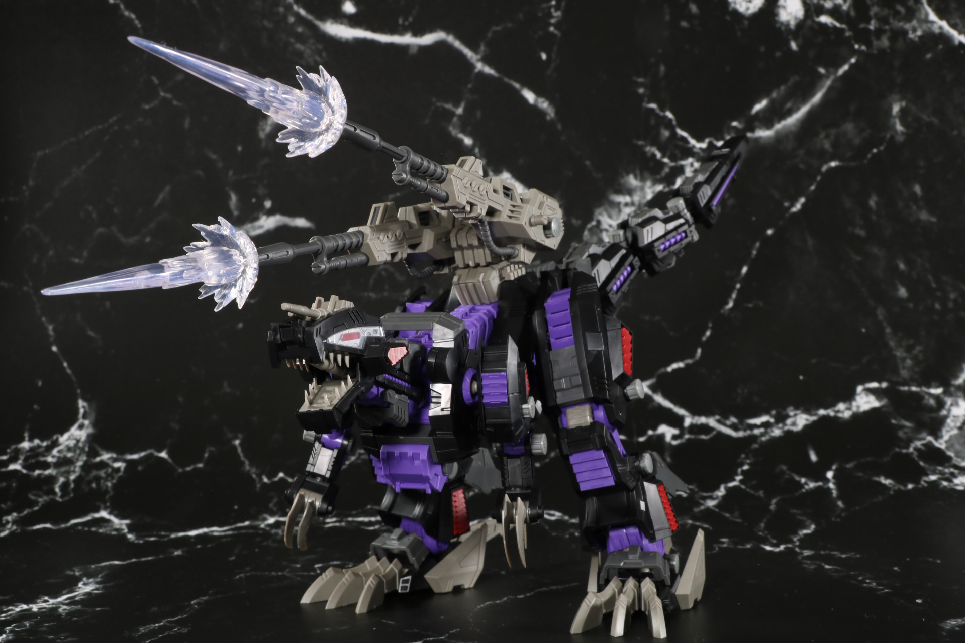 ロングレンジパルスレンジライフルの射撃エフェクトでより臨場感あるディスプレイができる