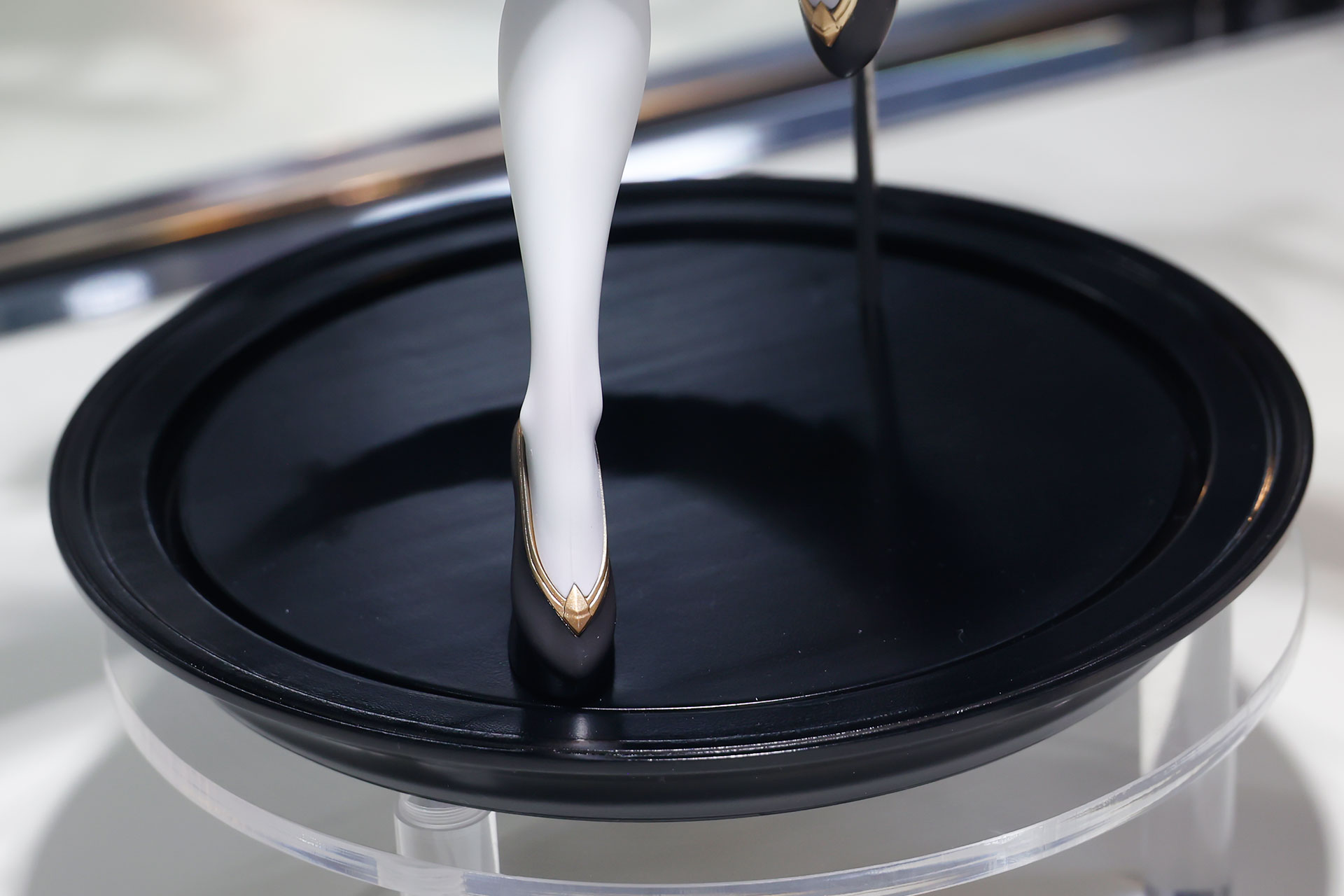 和装に似合うように足元も上品なスタイルだ