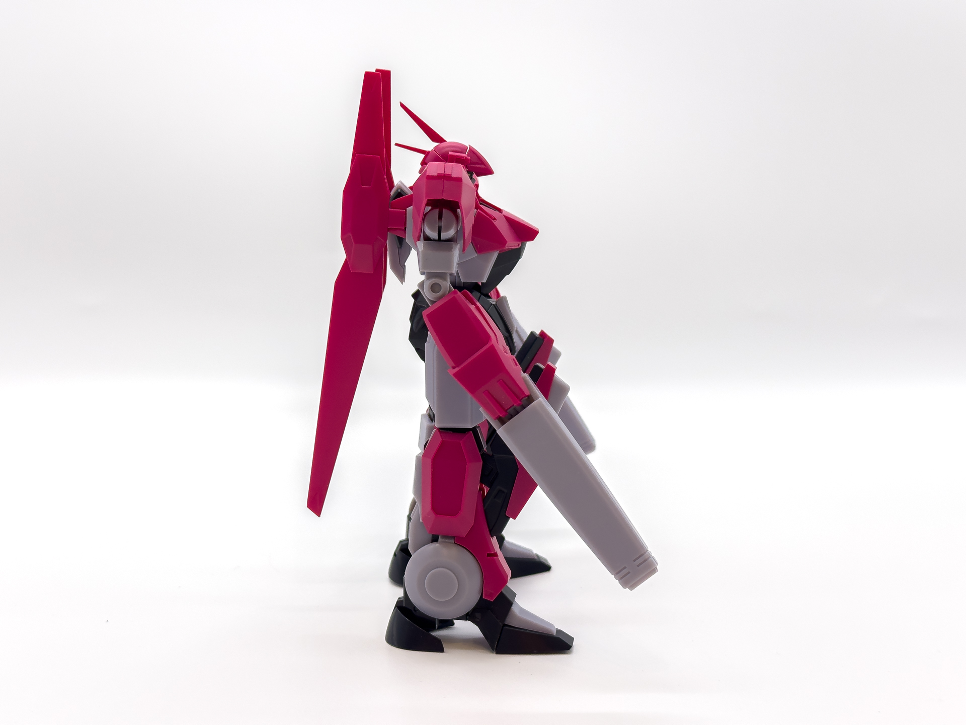 塗装前の側面。