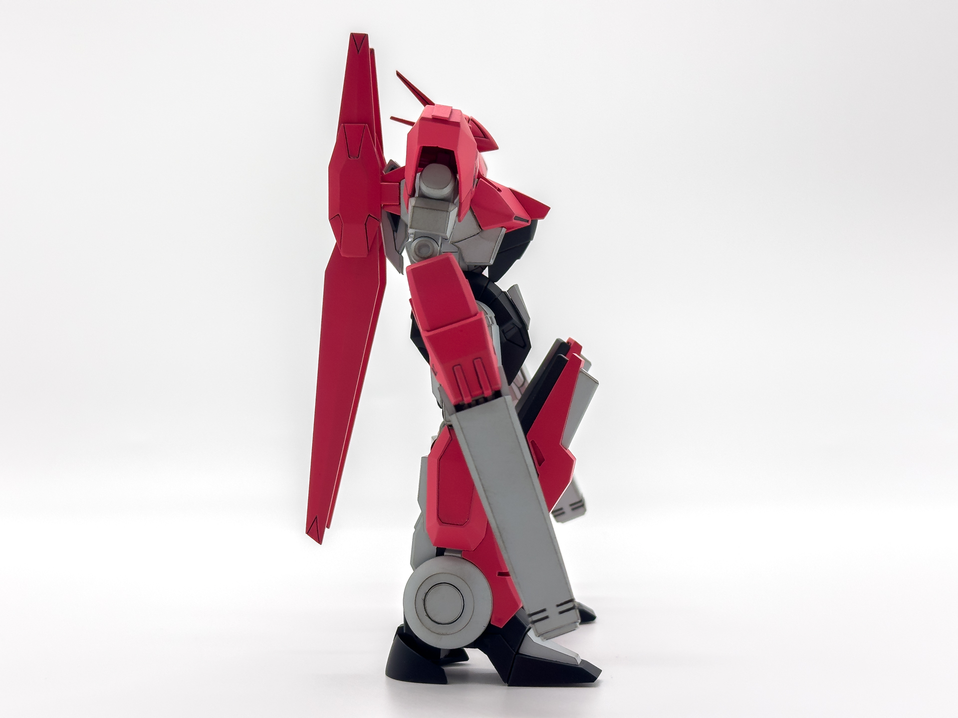 塗装後の側面。