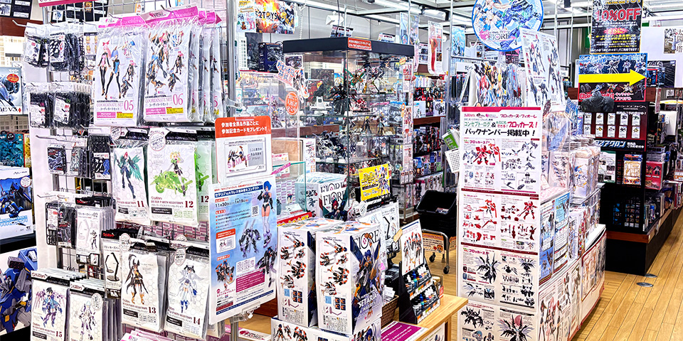3F「ボークスオリジナルホビー/メカプラモ/用品工具」フロア