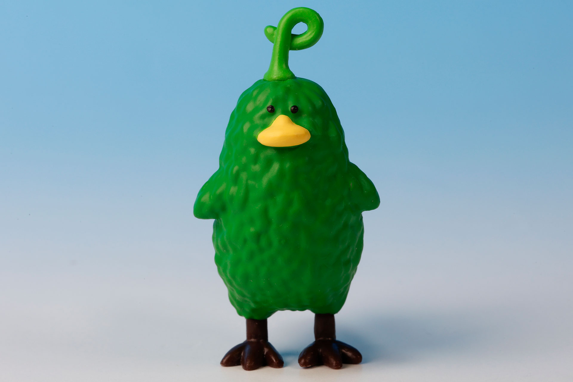 ゴーヤがモチーフの鳥だ