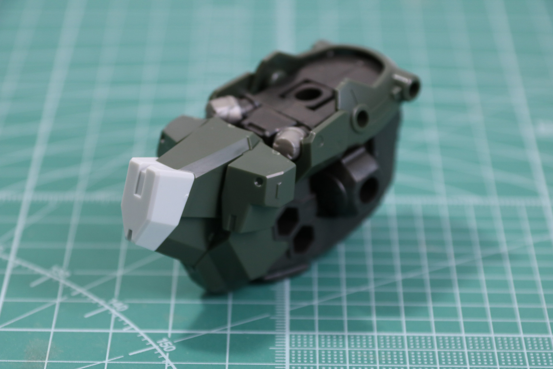 腰部の組み立て