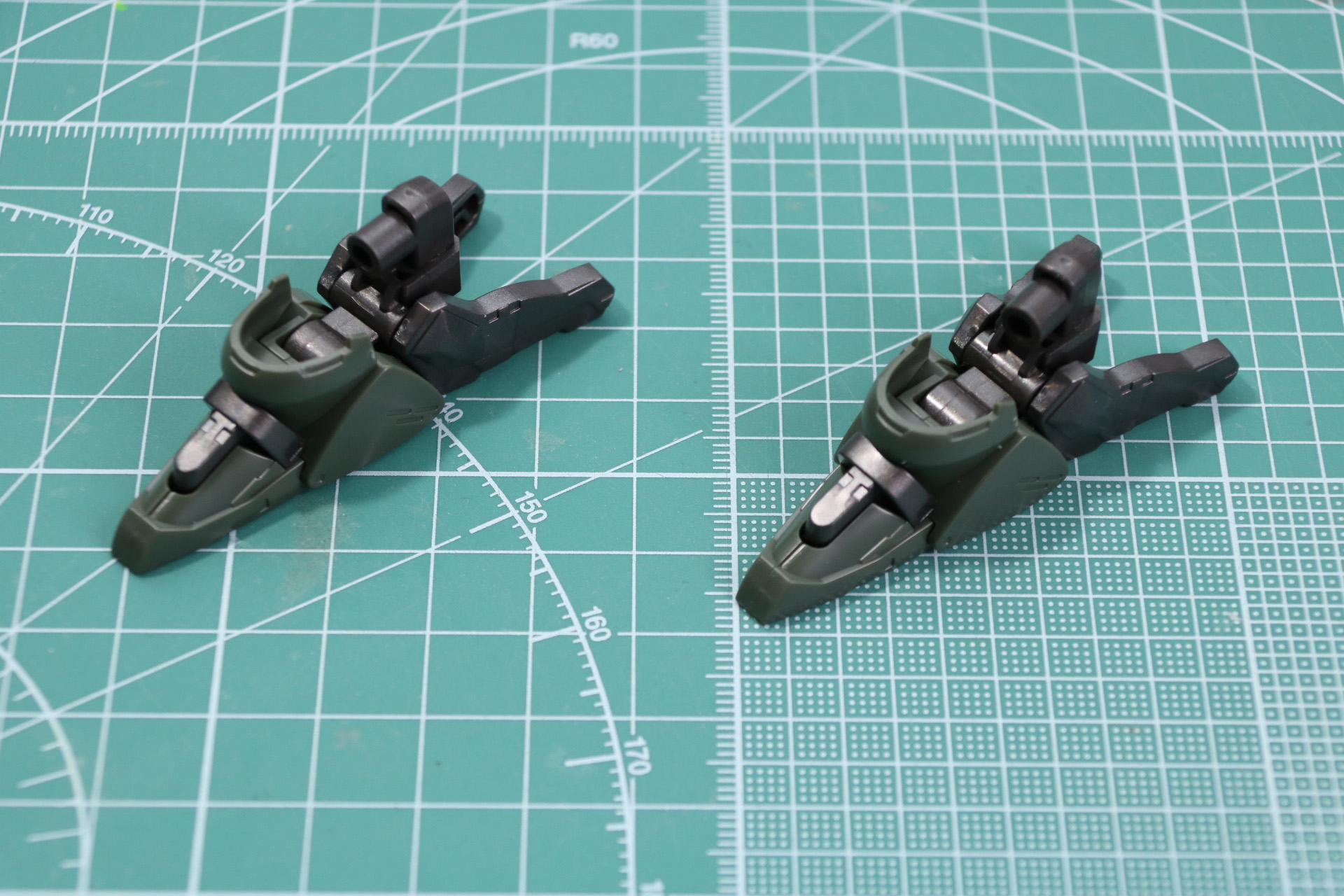 足先の組み立て