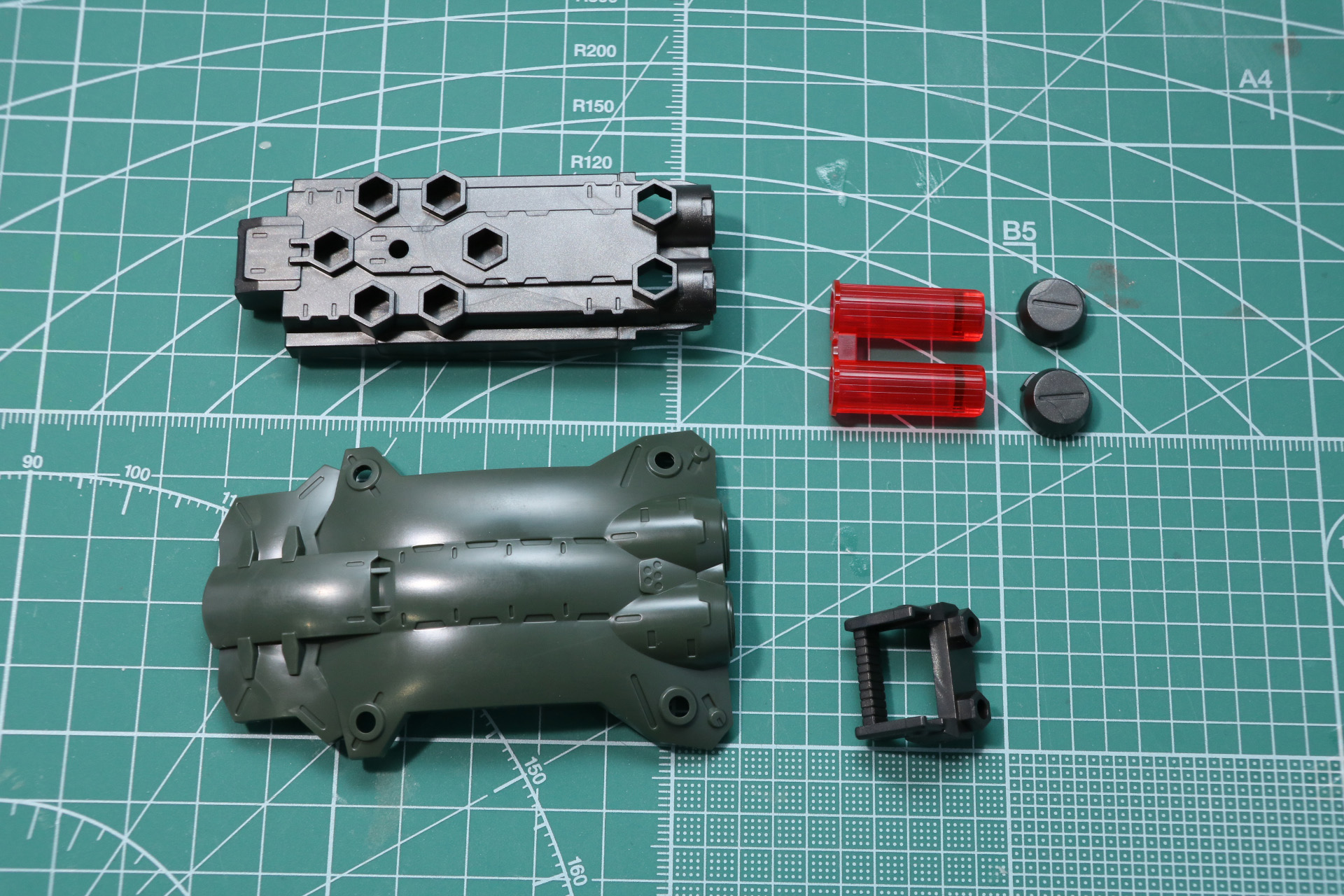 シールドの組み立て