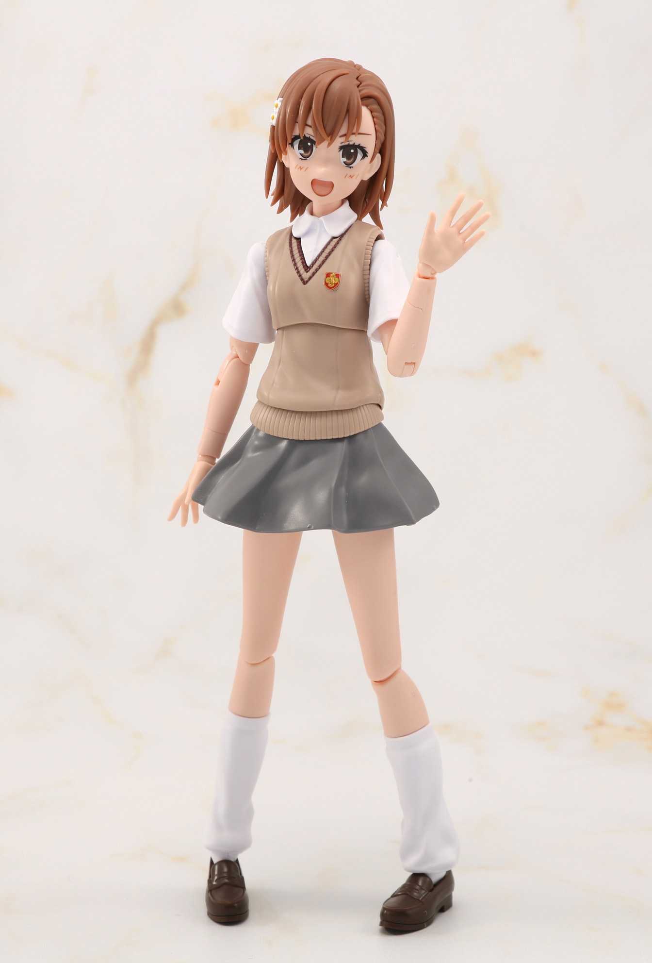 口を開いた笑顔パーツはより明るい雰囲気