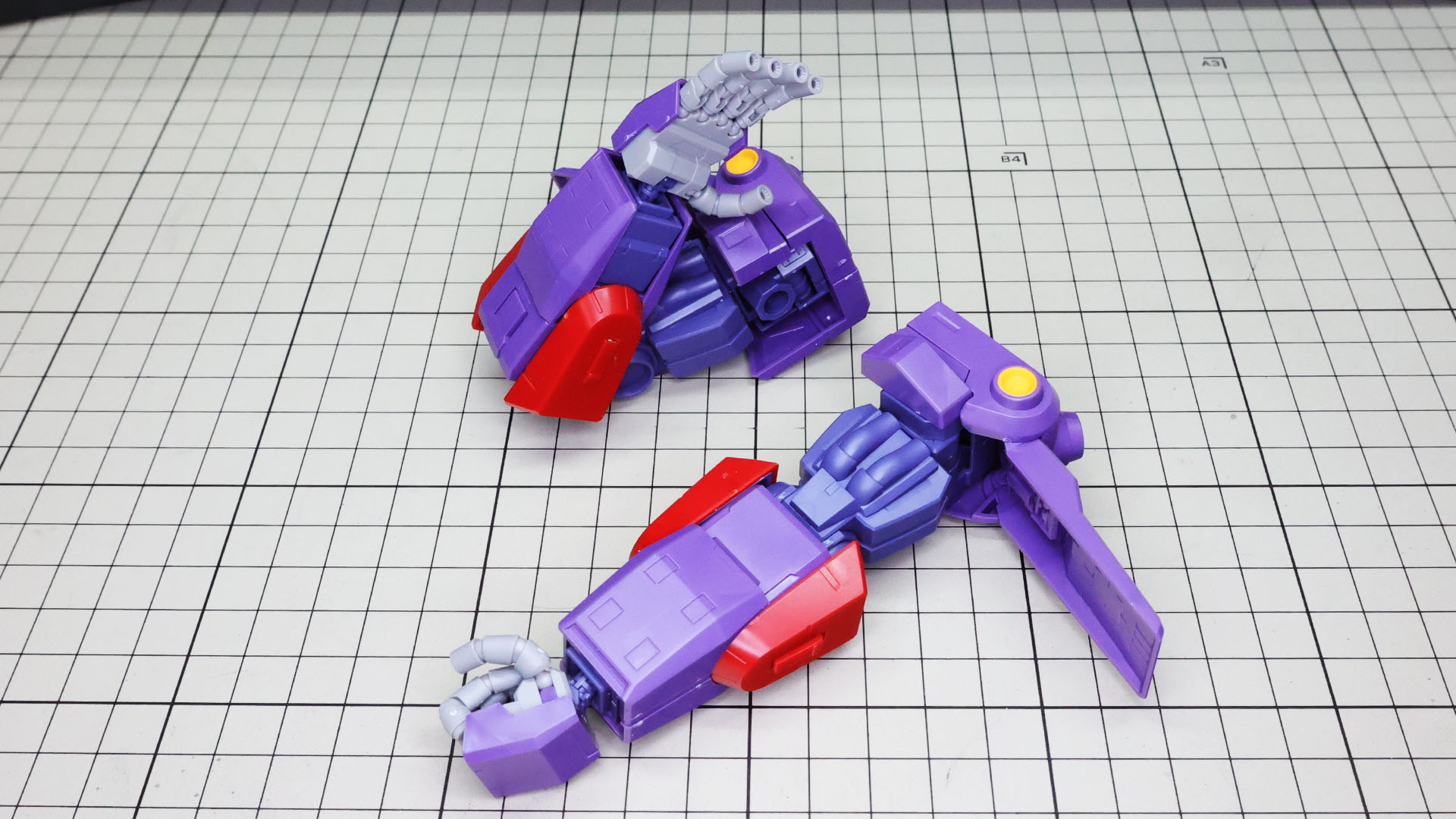 この大きさなのに通常のガンプラの可動性能を感じられます！