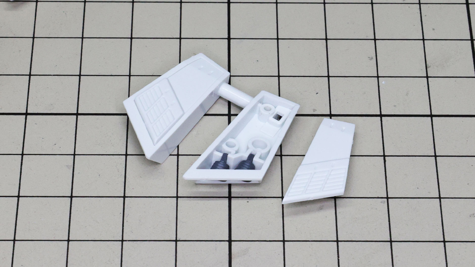 リアセクション内にはノズルが組み込まれます