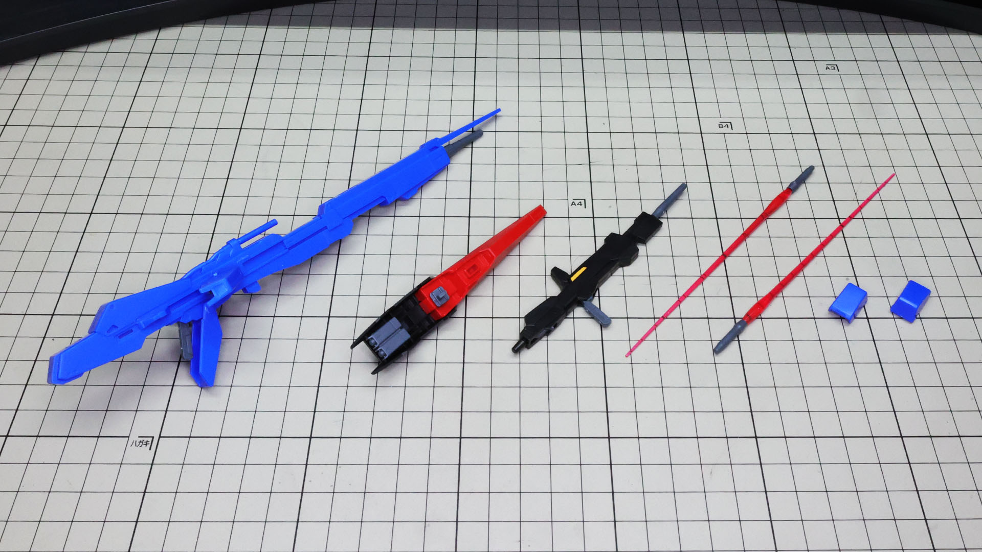 豊富な装備が楽しいキット