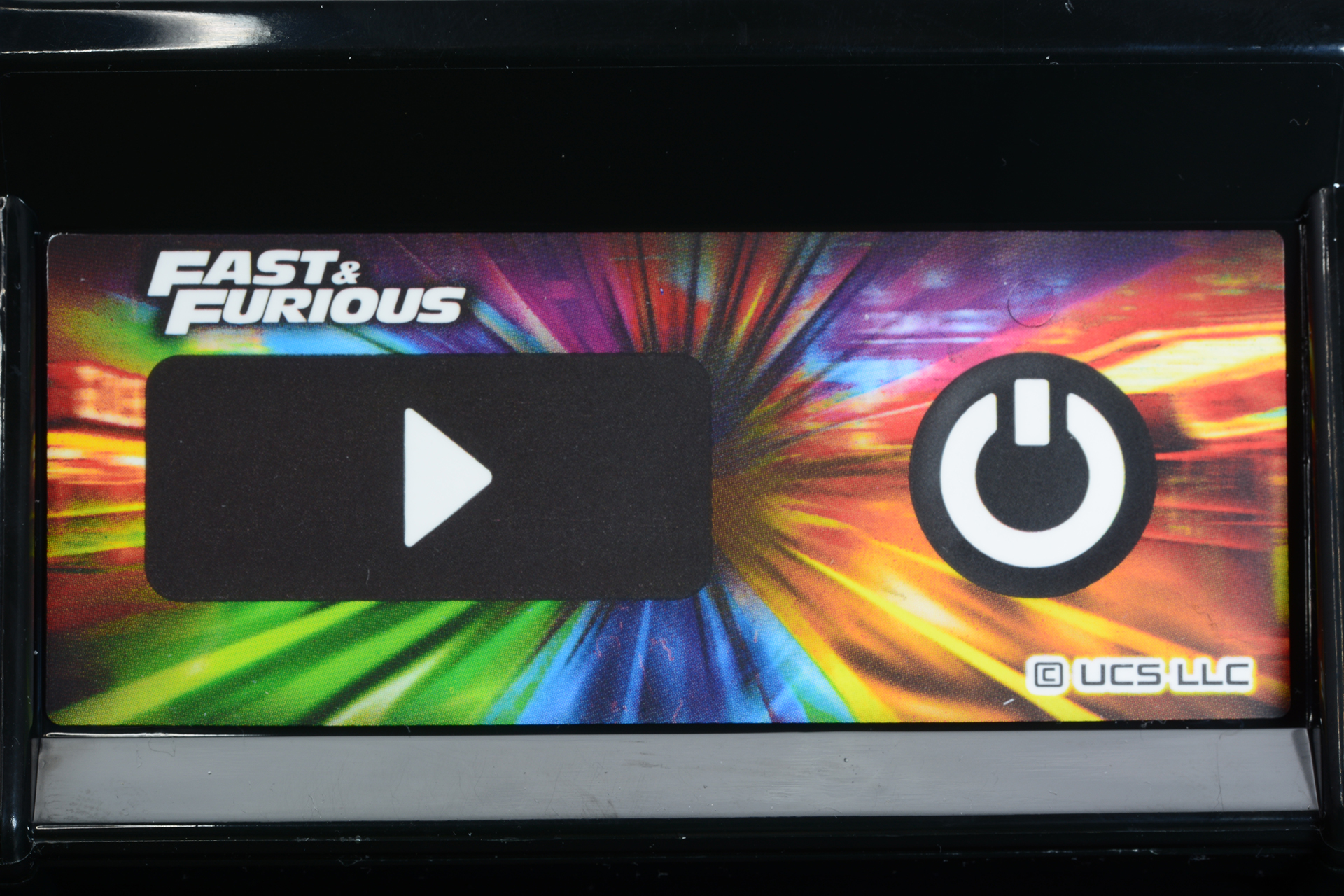 操作パネルもド派手だ