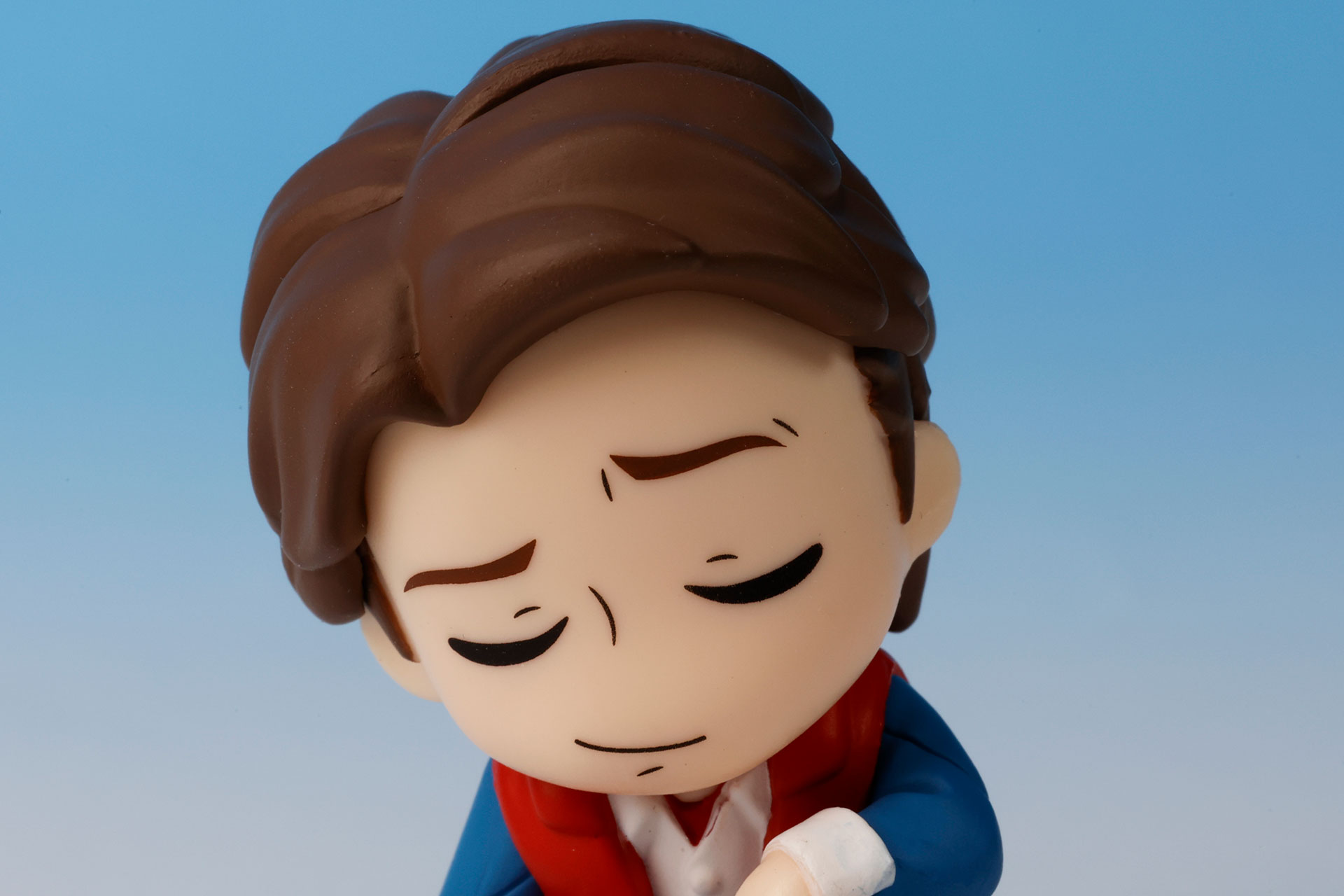 漫画的だがマーティらしい表情だ