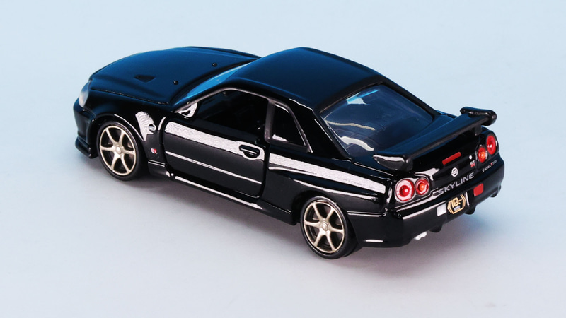 リアランプのきれいな塗分けが好印象なリアセクション