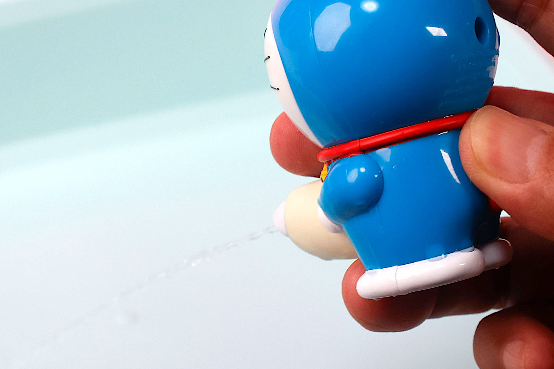 お風呂場などで遊んでみよう！