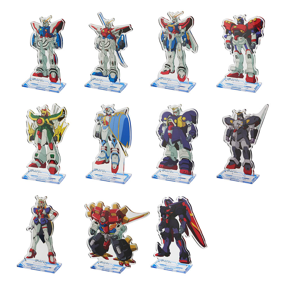 D賞：モビルファイター アクリルスタンド 1
