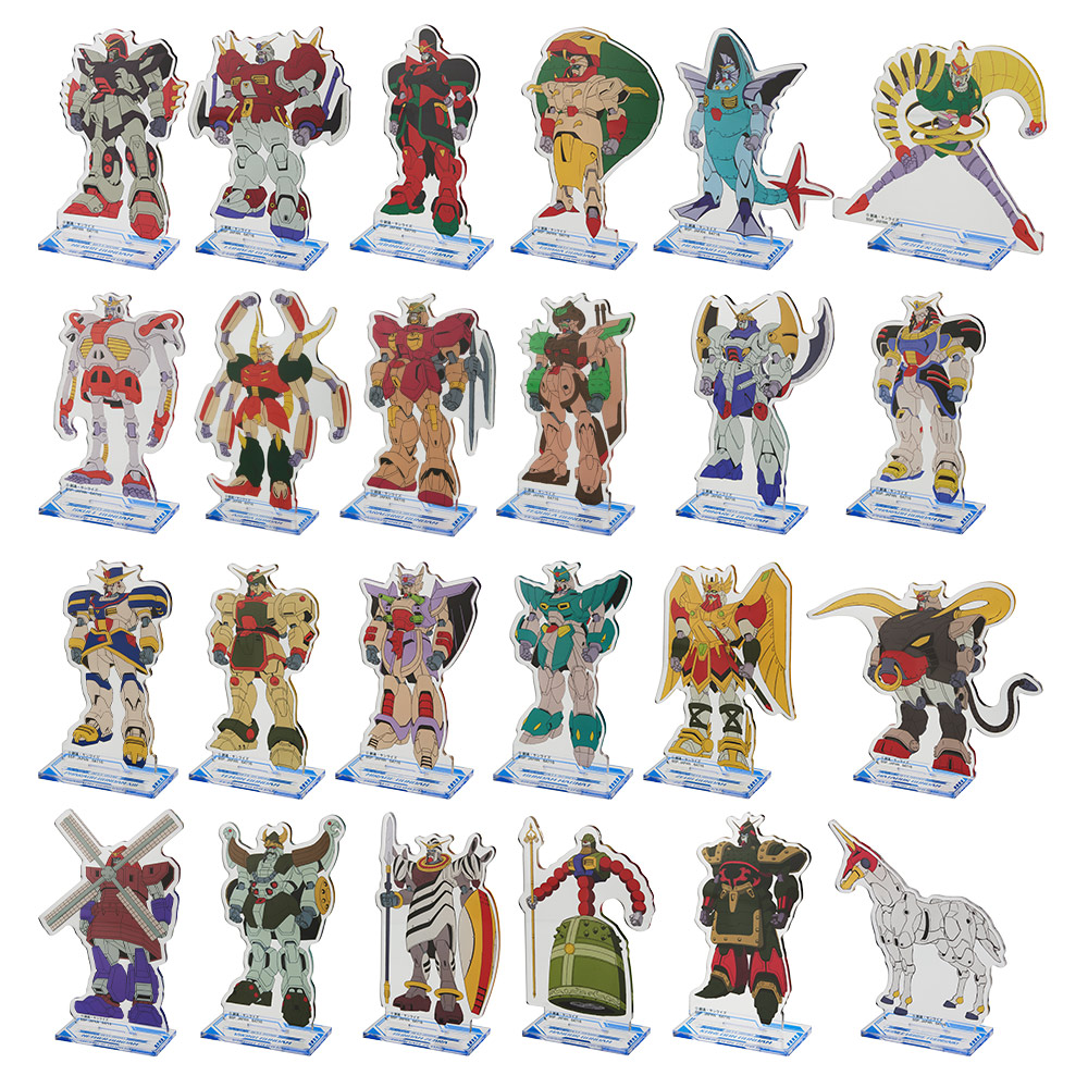 E賞：モビルファイター アクリルスタンド 2