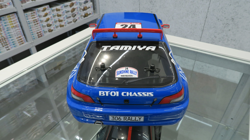 タミヤオリジナルのマーキング用ステッカーも付属