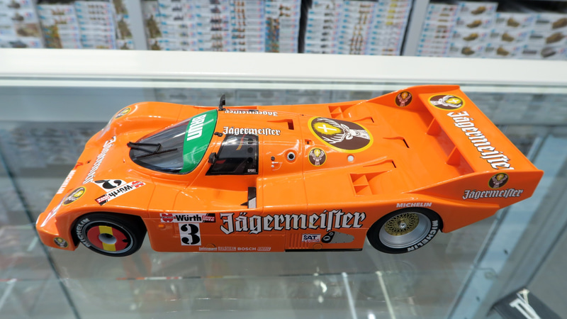 「1/24 ポルシェ 962C イェーガーマイスター」は今後登場予定の製品。現時点ではタミヤの製品紹介ページもまだ存在しておらず、発売日、価格は未定