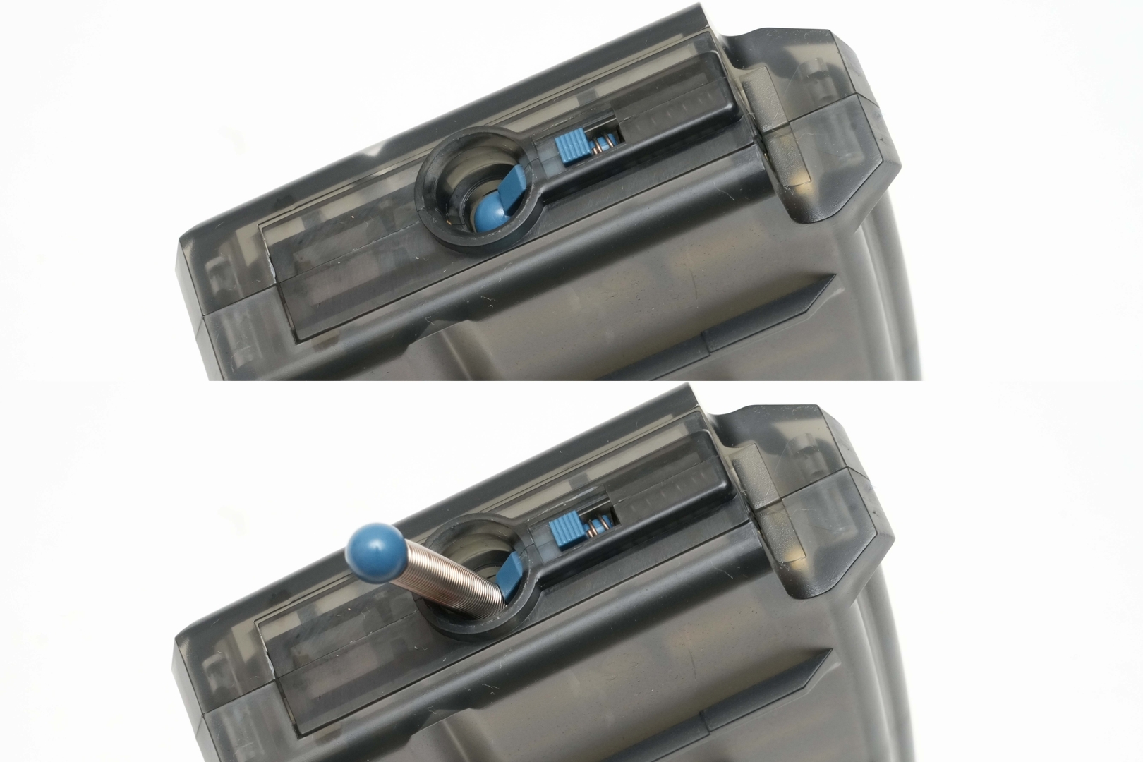 最後の1発まで撃ち切れる新型フォロアーを採用