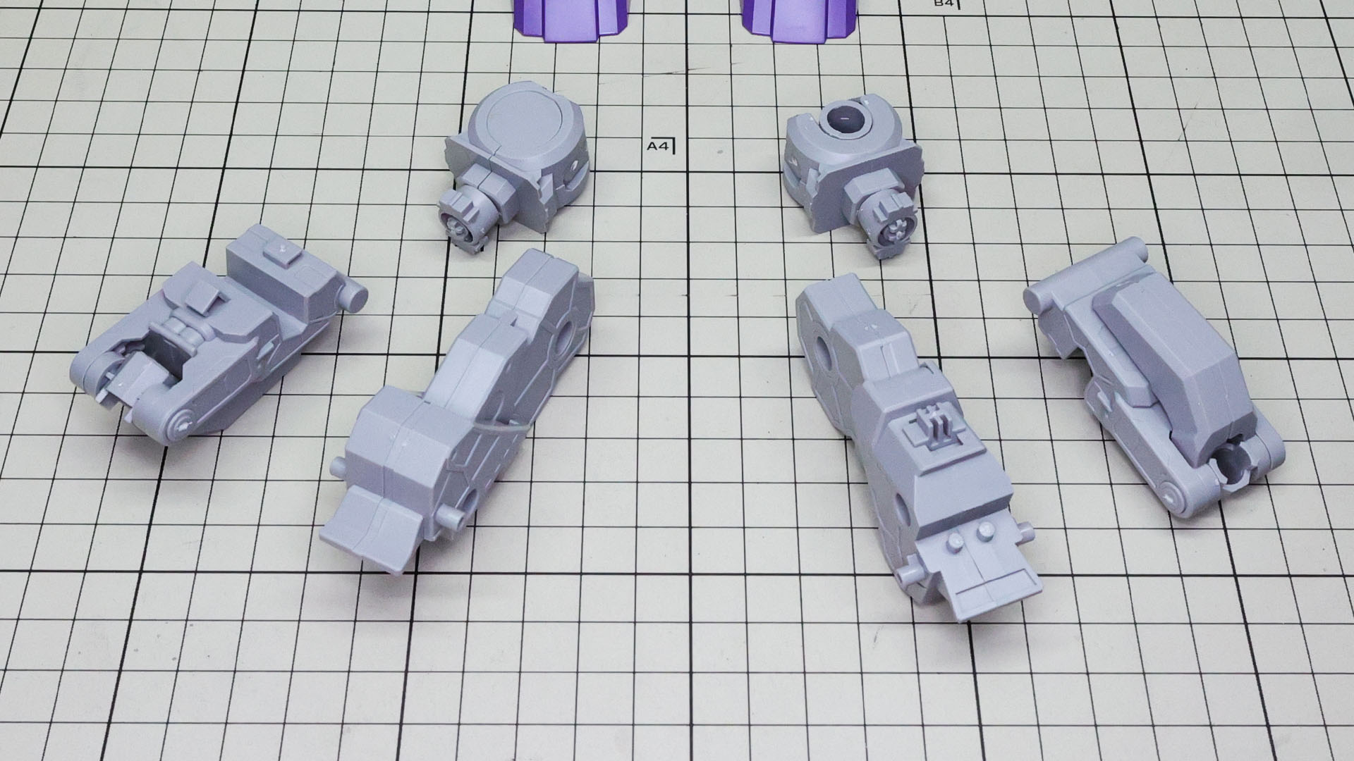 メカフレーム組みあがりました