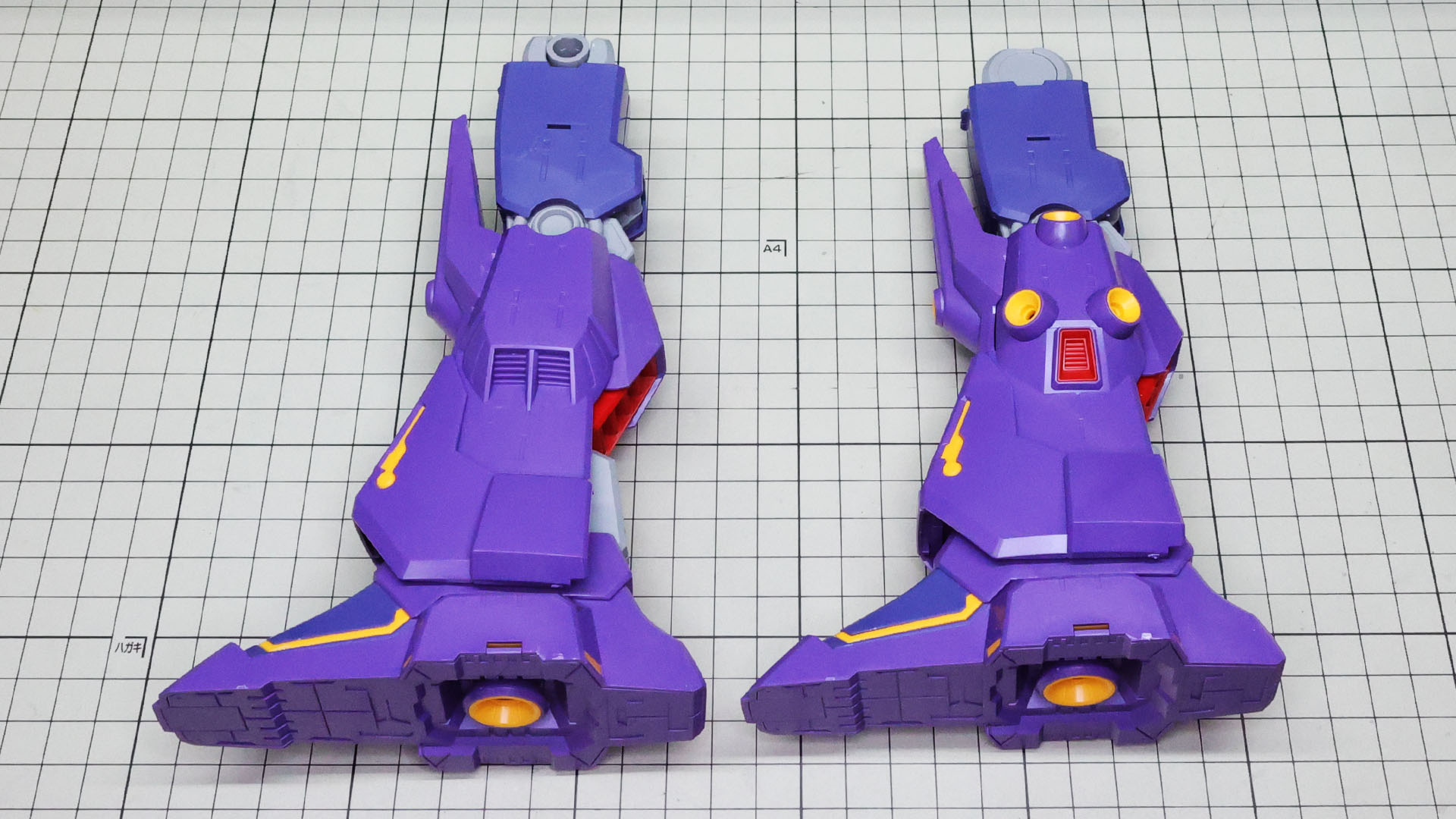 脚部完成！大きい！