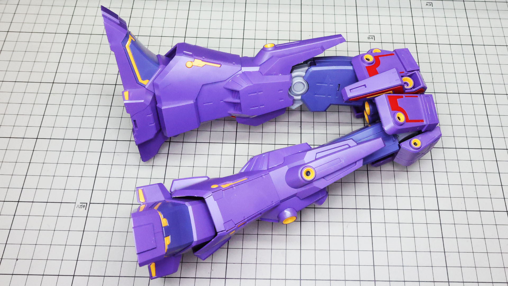 これで下半身が完成です