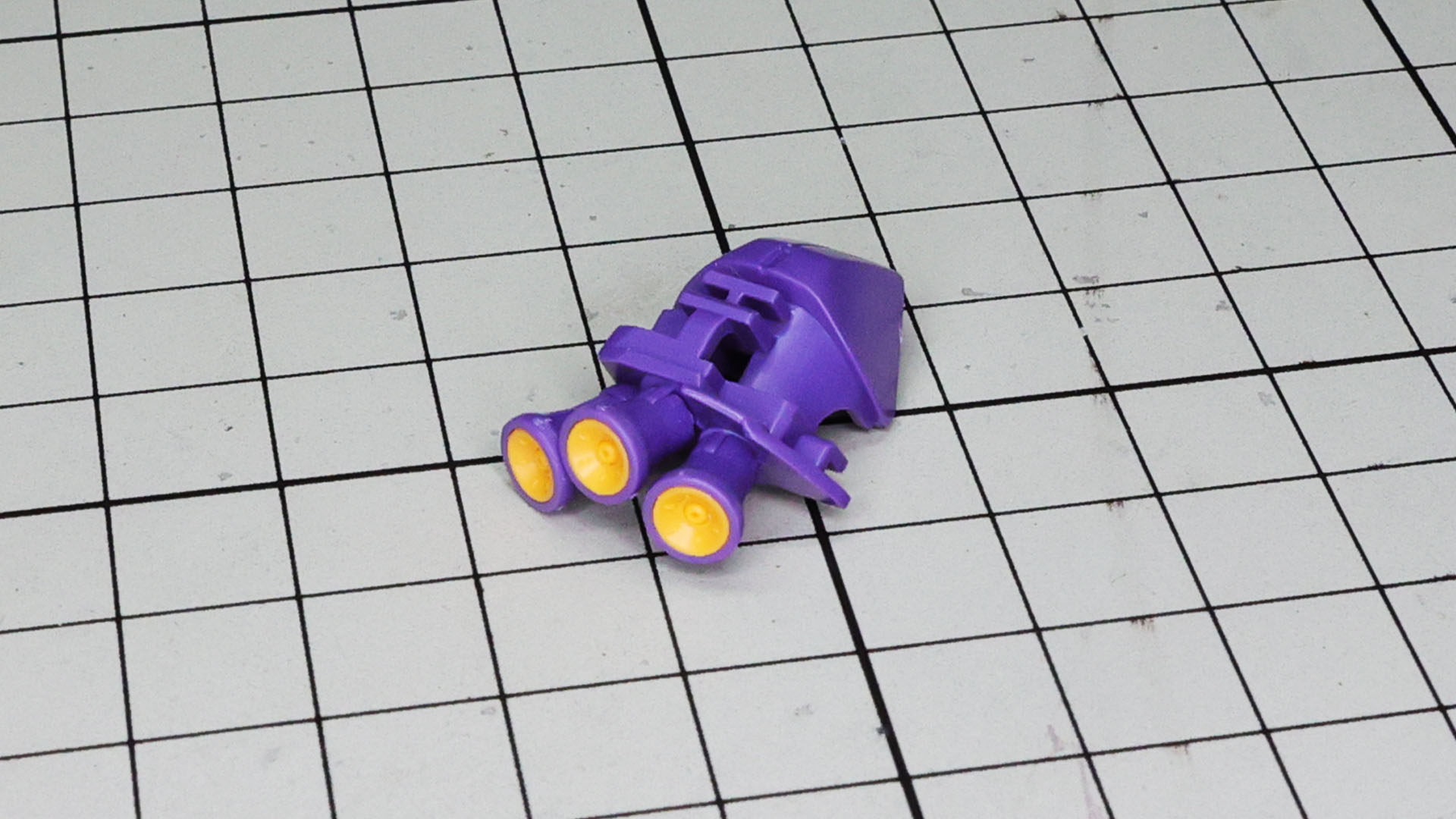 後頭部のノズルは3基残っています