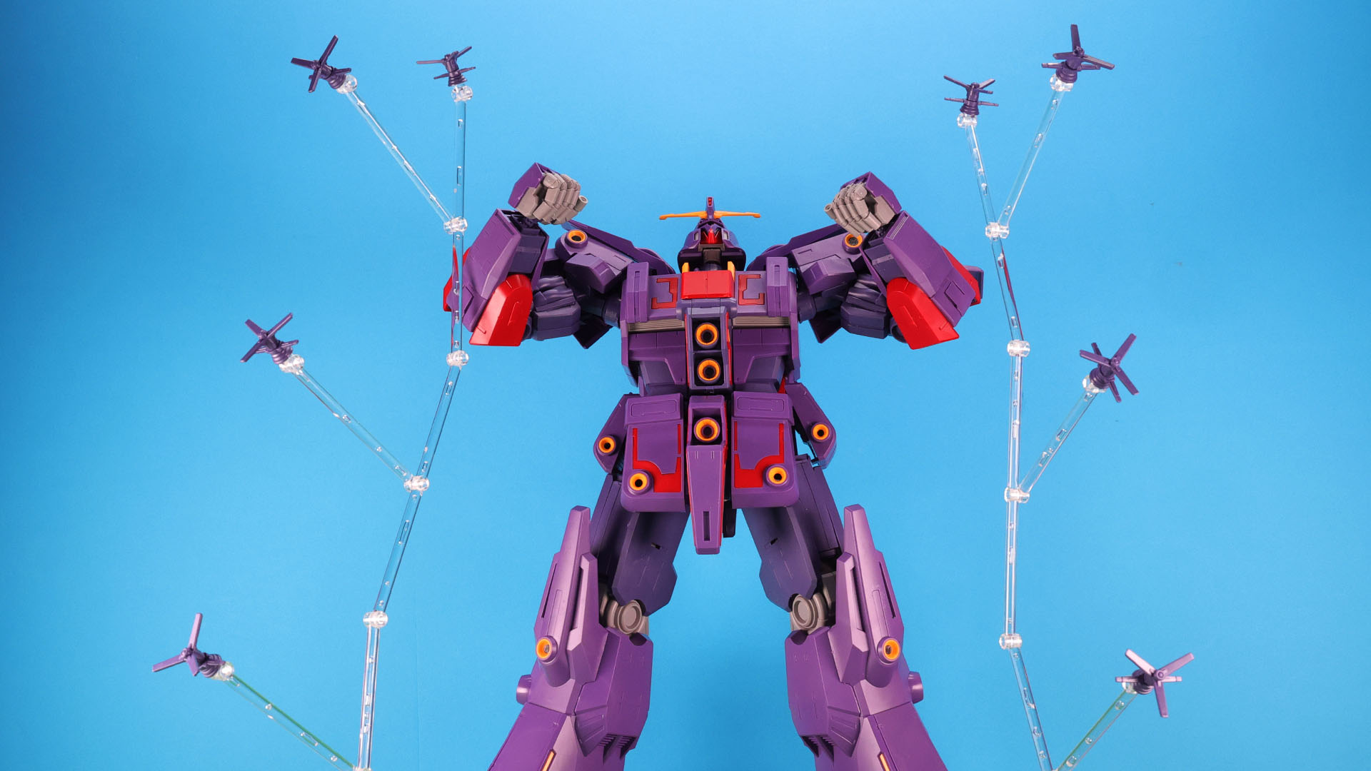 リフレクター・ビットはウェポン用スタンドに取り付けられます