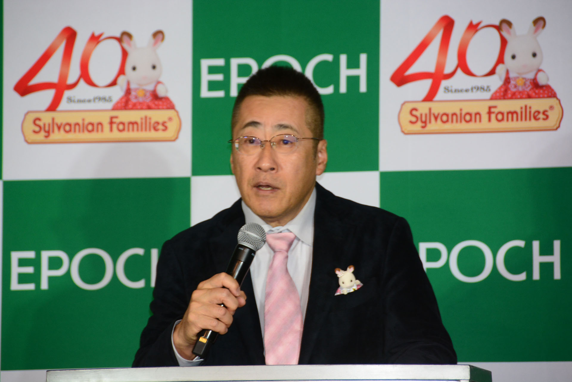 エポック社代表取締役社長の前田道裕氏