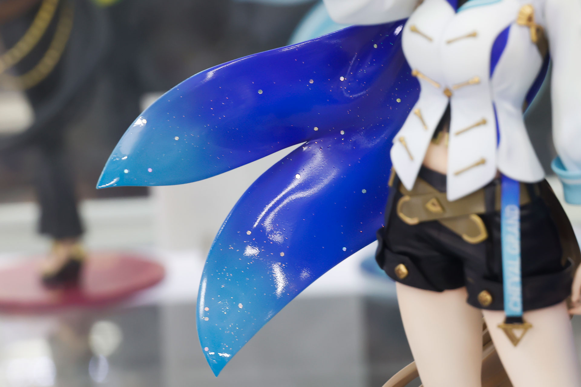 マントが広がる様子も綺麗だ