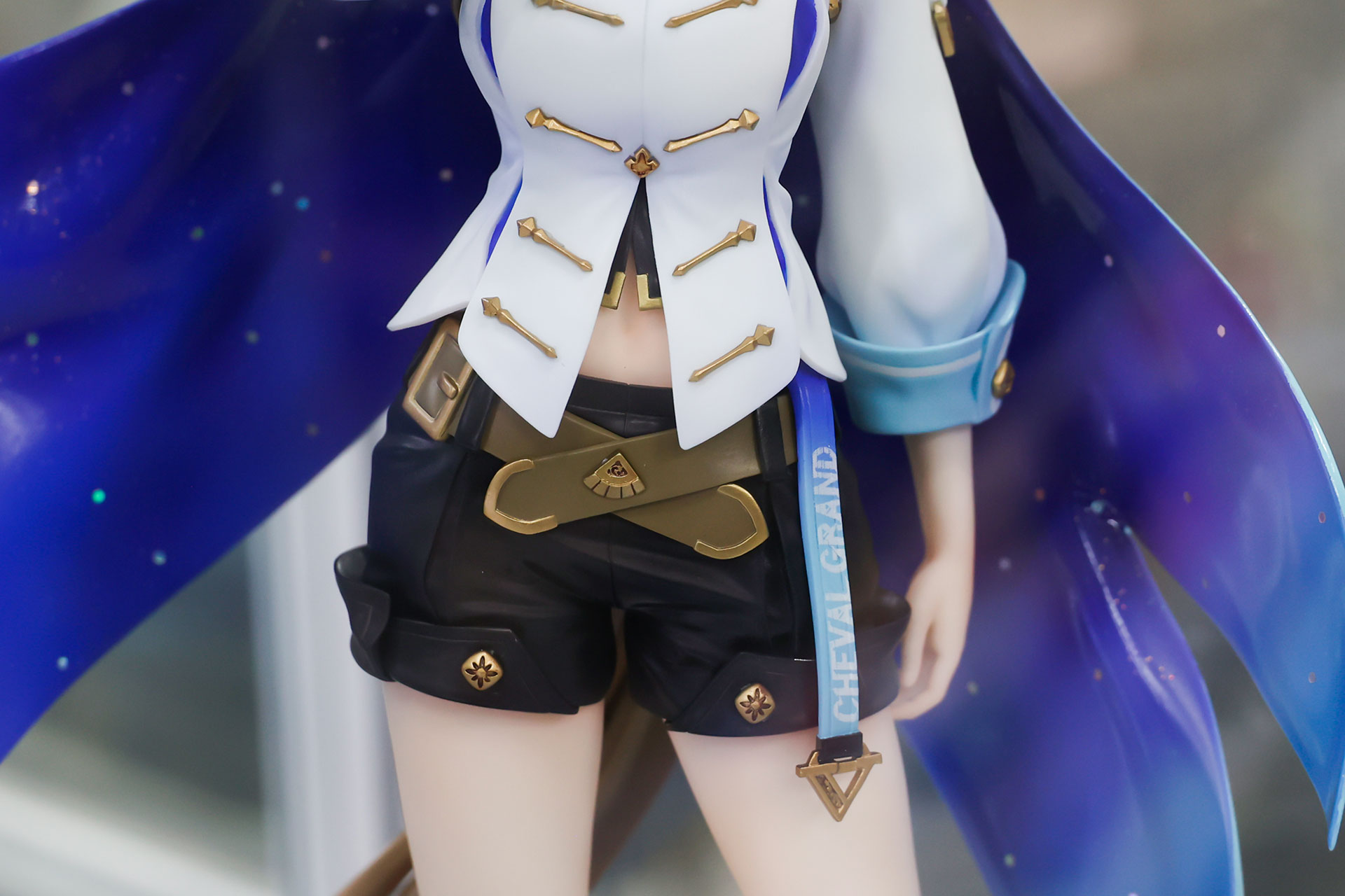 勝負服の下半身部分のデザインもユニークだ