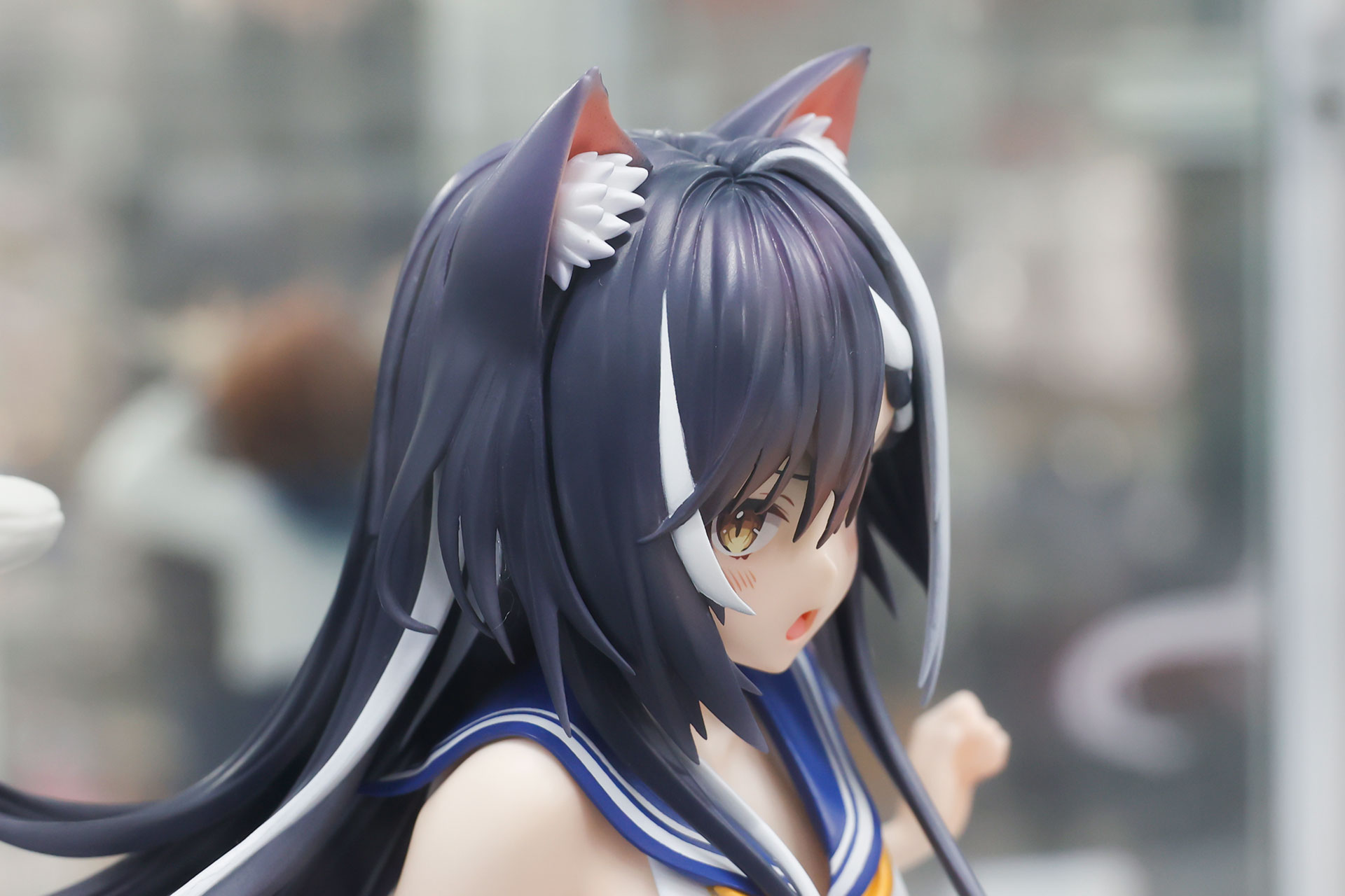 猫耳も髪に同化しているようだ