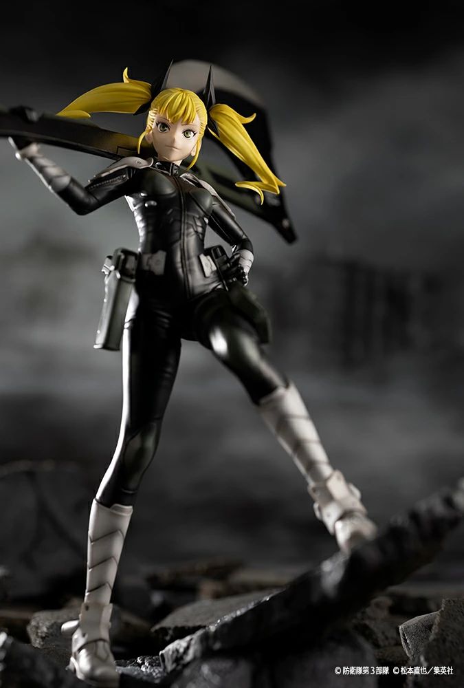 専用武器はキコルの身長以上の大きさがあり、大迫力の造形