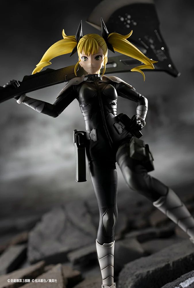 専用武器はキコルの身長以上の大きさがあり、大迫力の造形