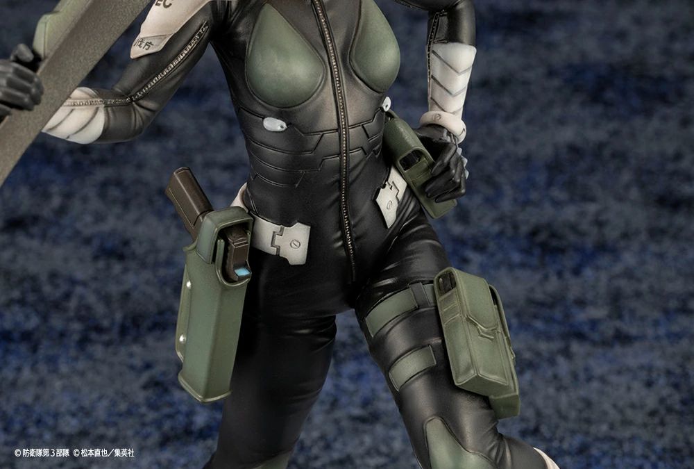 専用武器はキコルの身長以上の大きさがあり、大迫力の造形