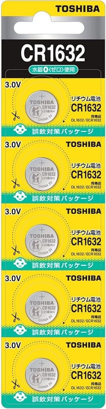 コイン形リチウム電池 CR1632 5個