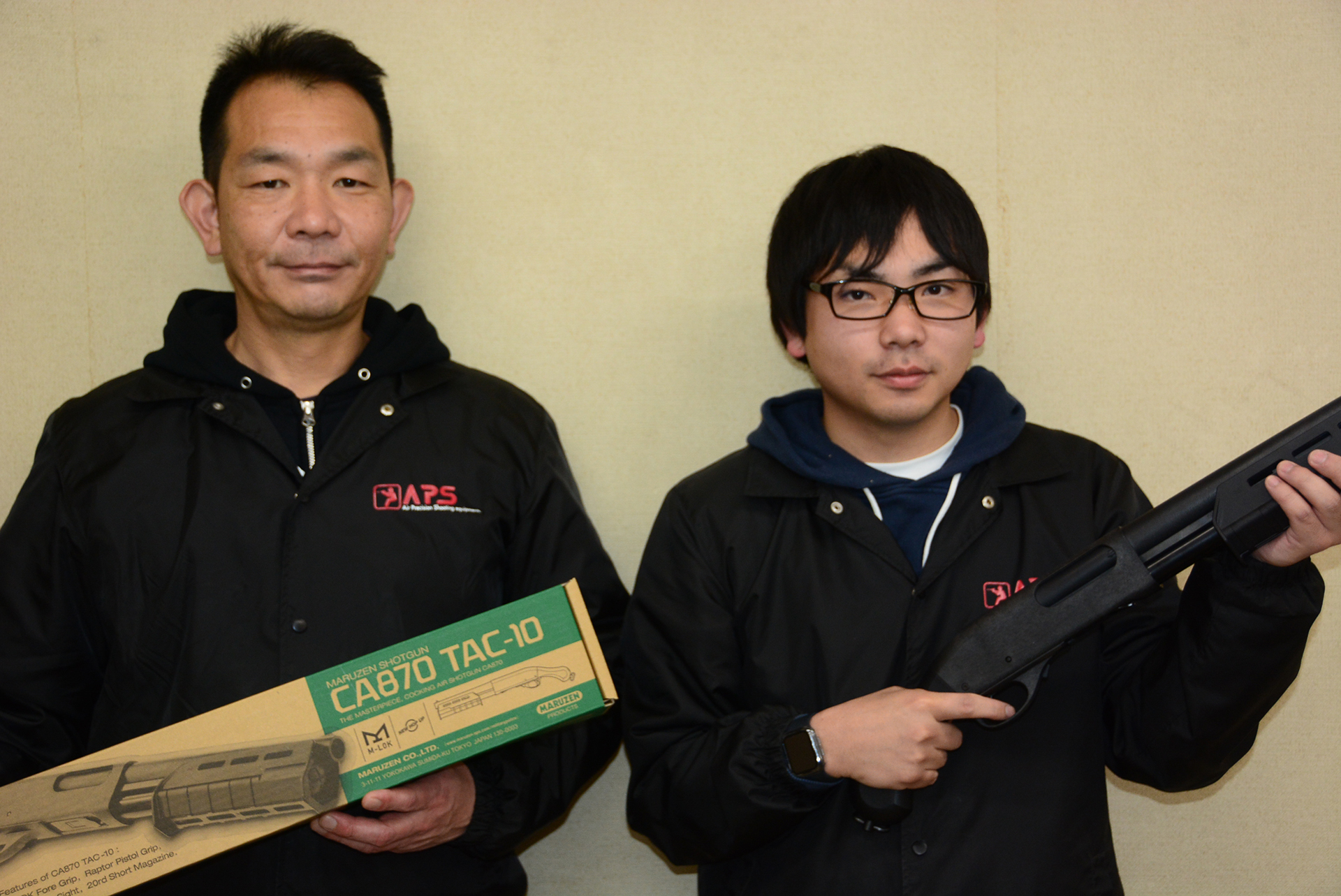 今回話を聞いたマルゼン技術開発部の田原勇一氏(右)と、常務取締役の鈴木宏一氏