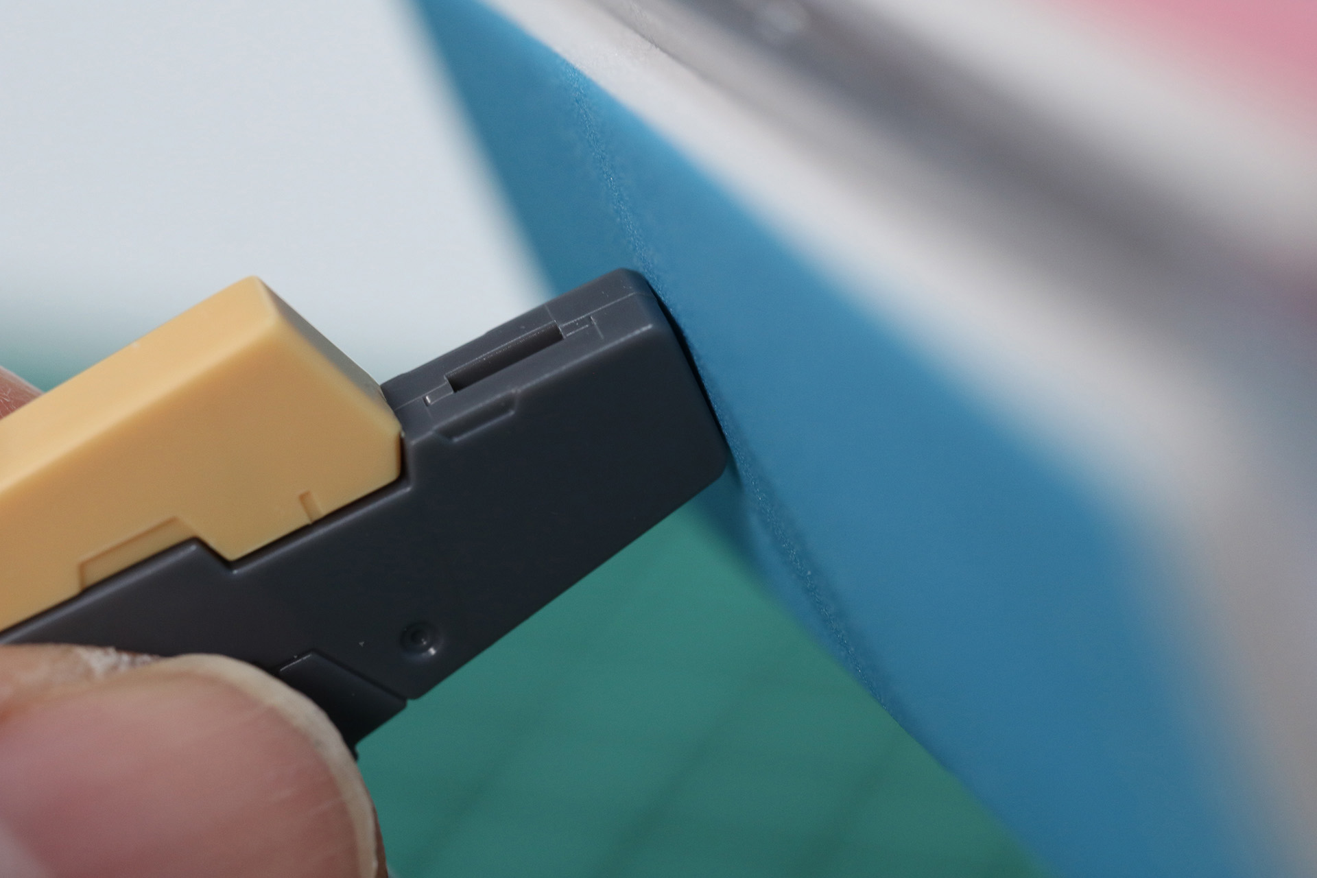 「3ステップつめみがき」で平面を磨く