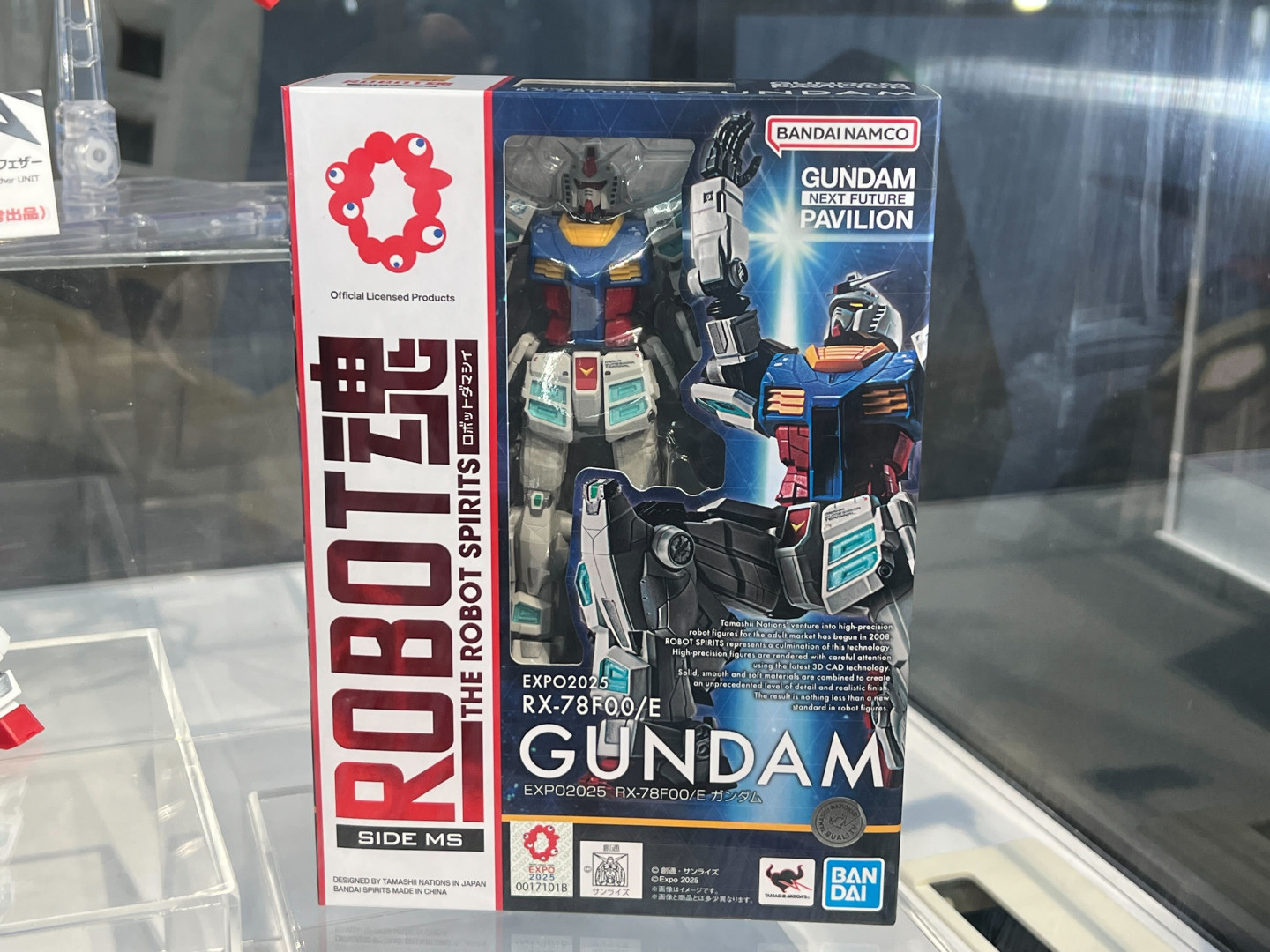 「EXPO2025 ROBOT魂 ＜SIDE MS＞ RX-78F00/E ガンダム」パッケージ