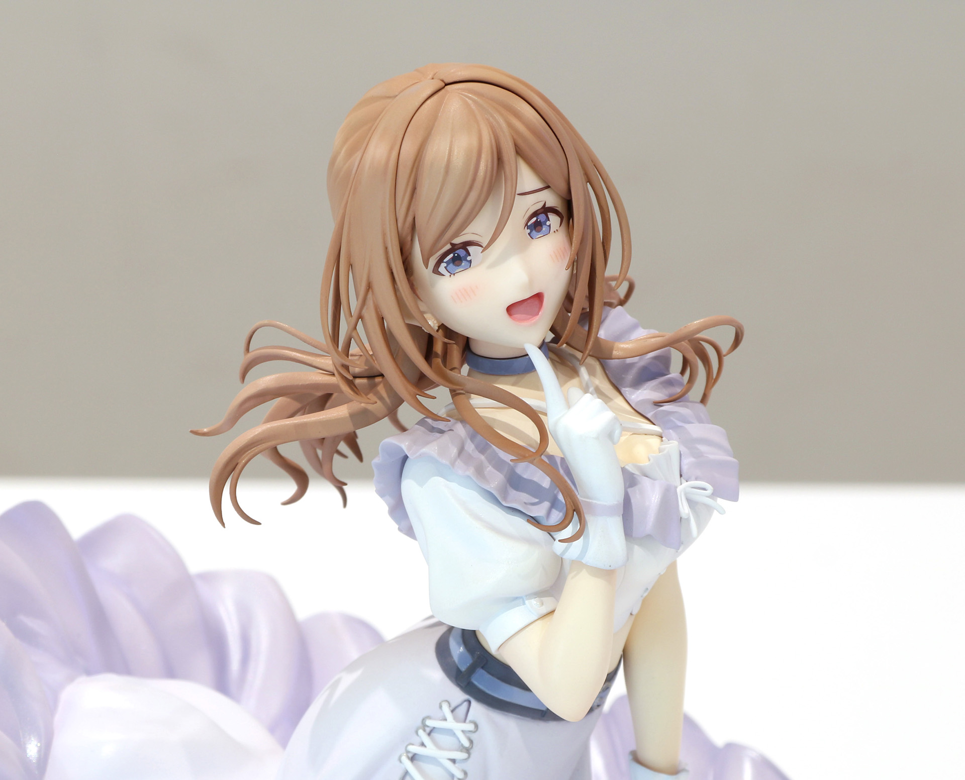 コトブキヤショップ限定特典の「表情替えパーツ」<br />※画像は試作品を使用しています