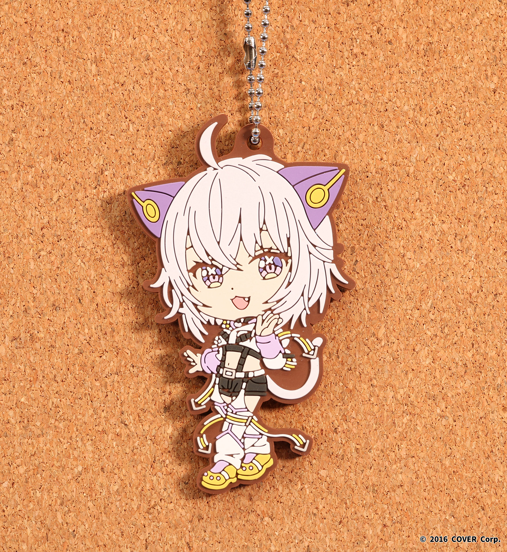 猫又おかゆさんのラバーチャーム