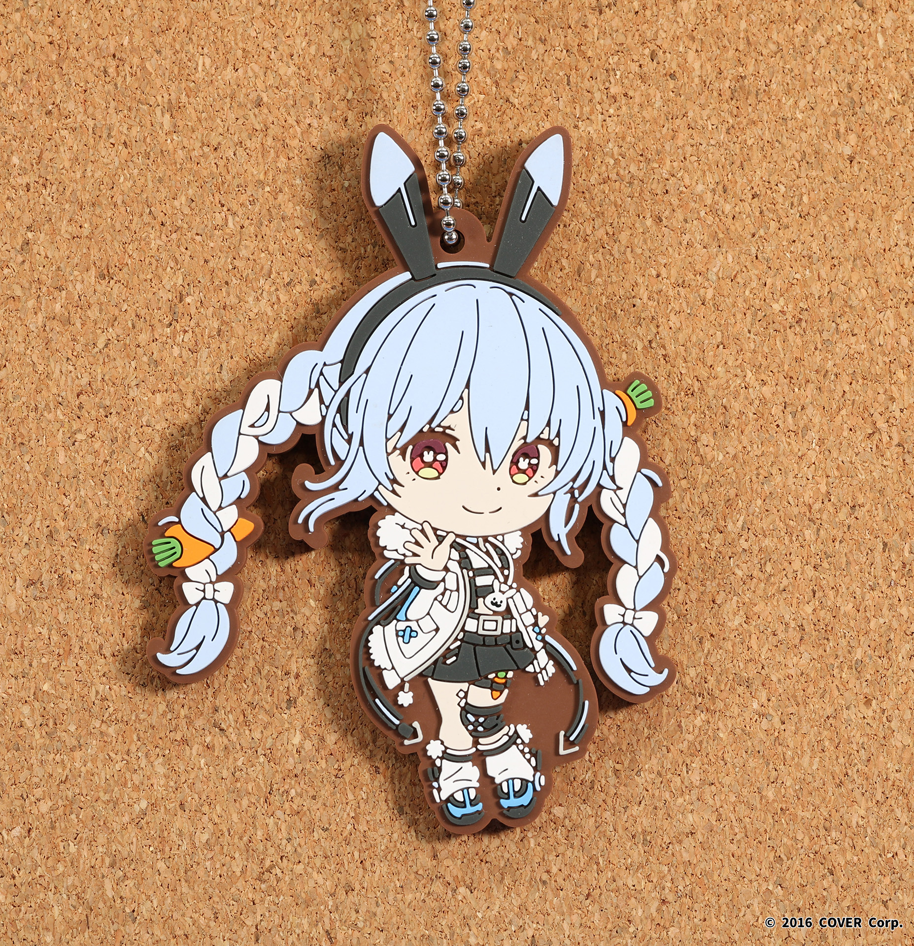 兎田ぺこらさんのラバーチャーム