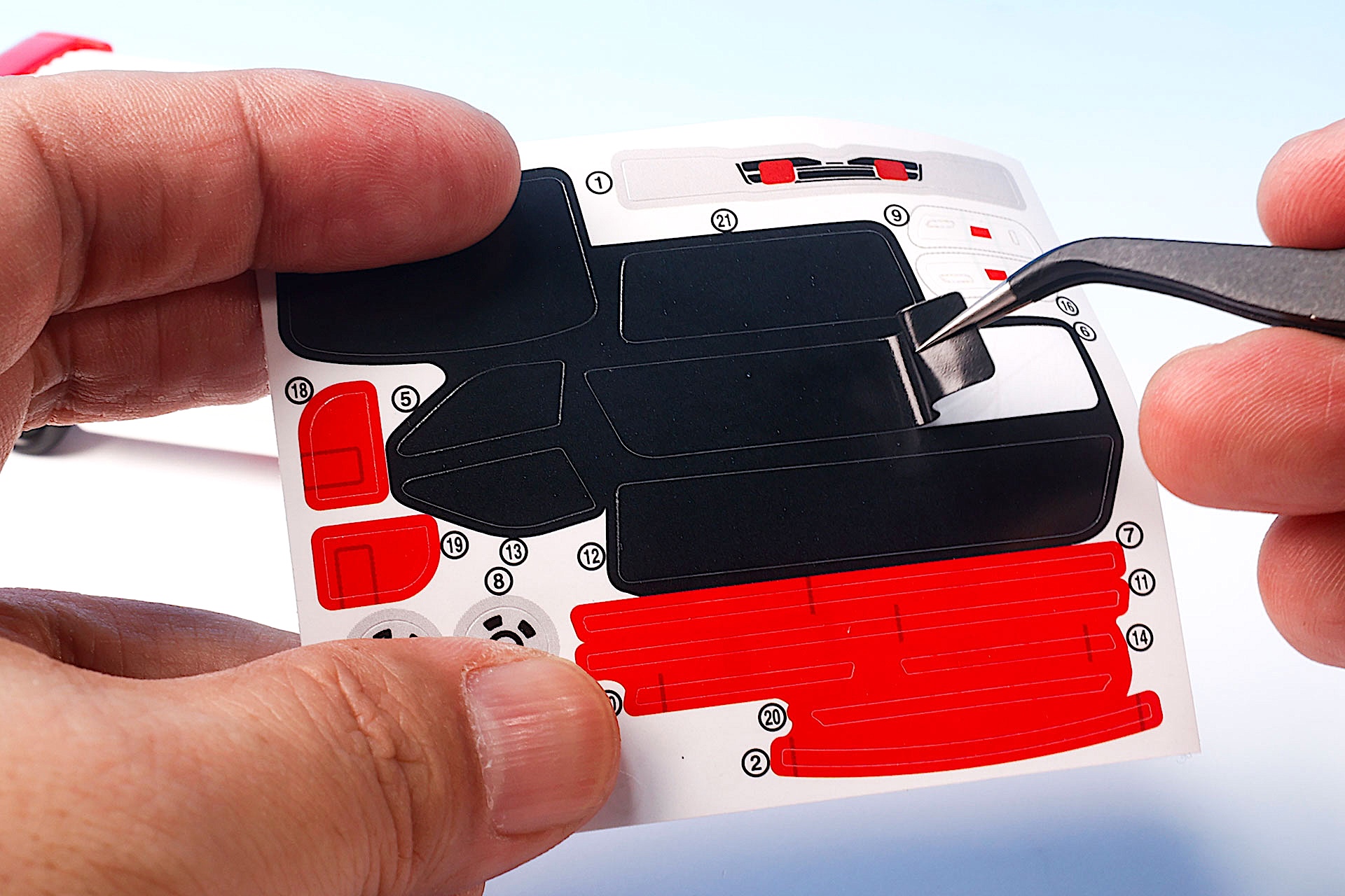 シール点数は比較的多めだ