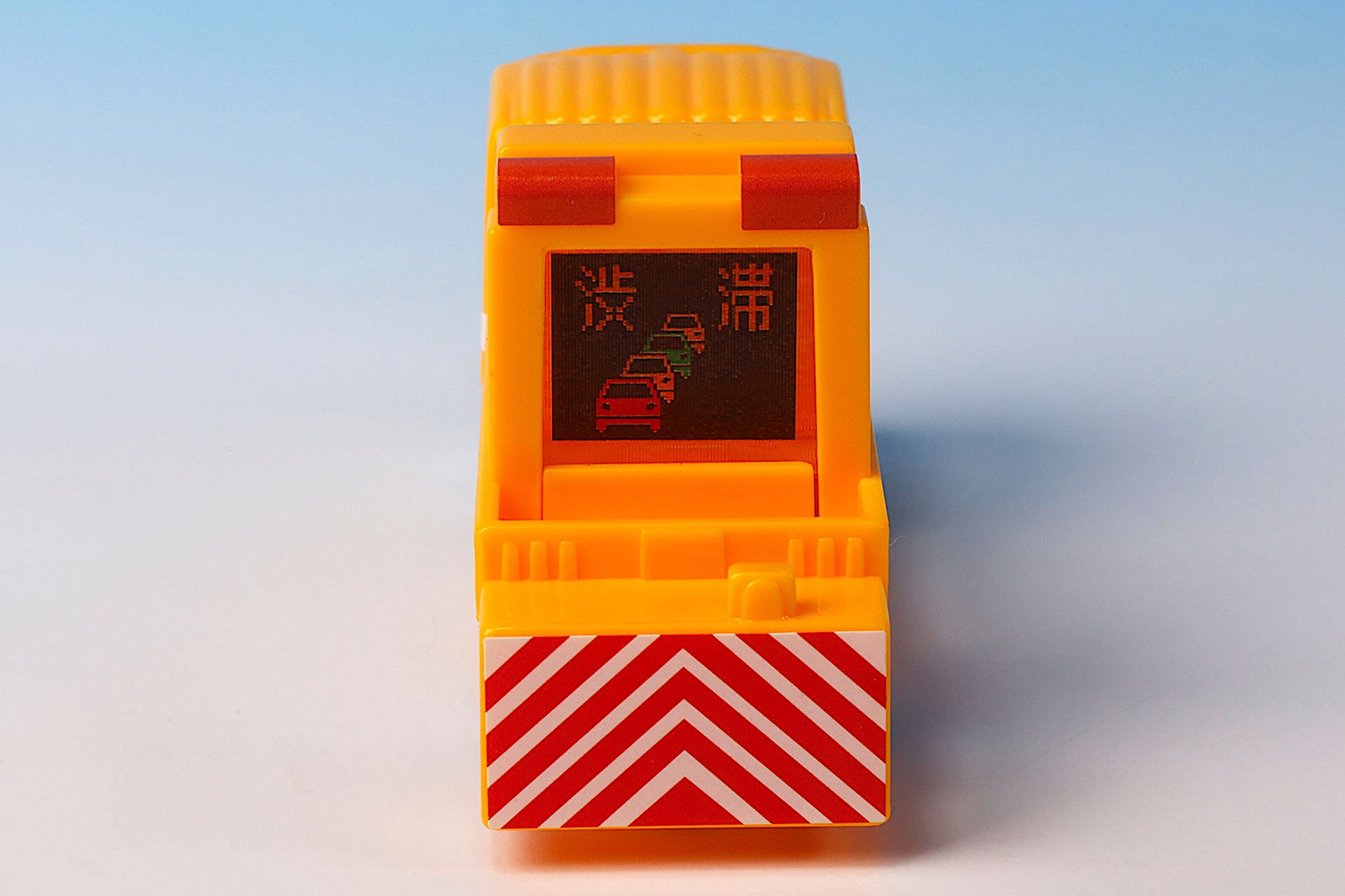 背面側から見たところ