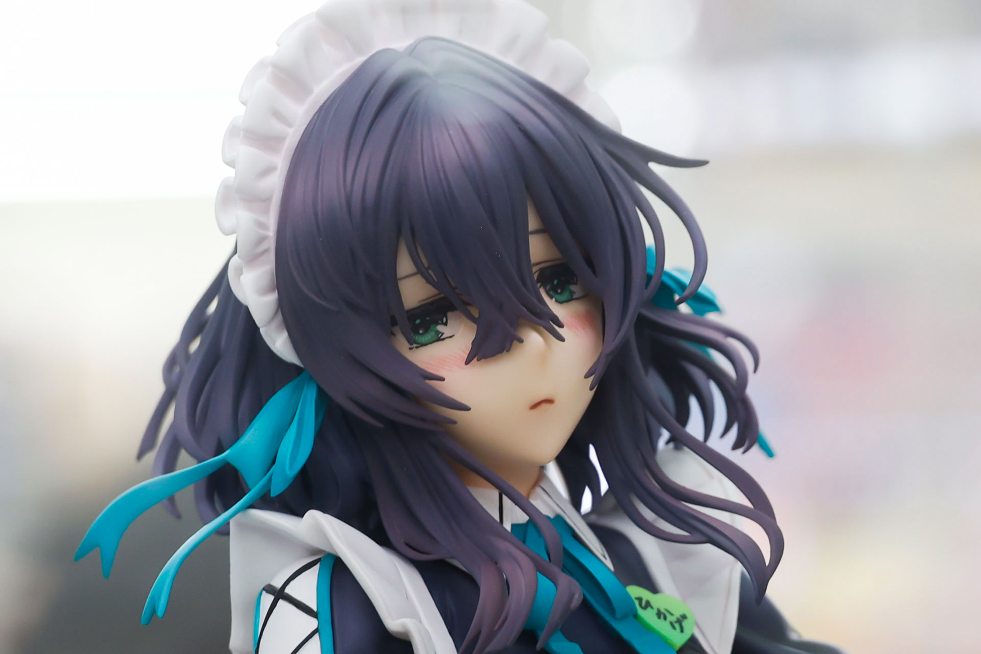 赤らめた頬がかわいらしい