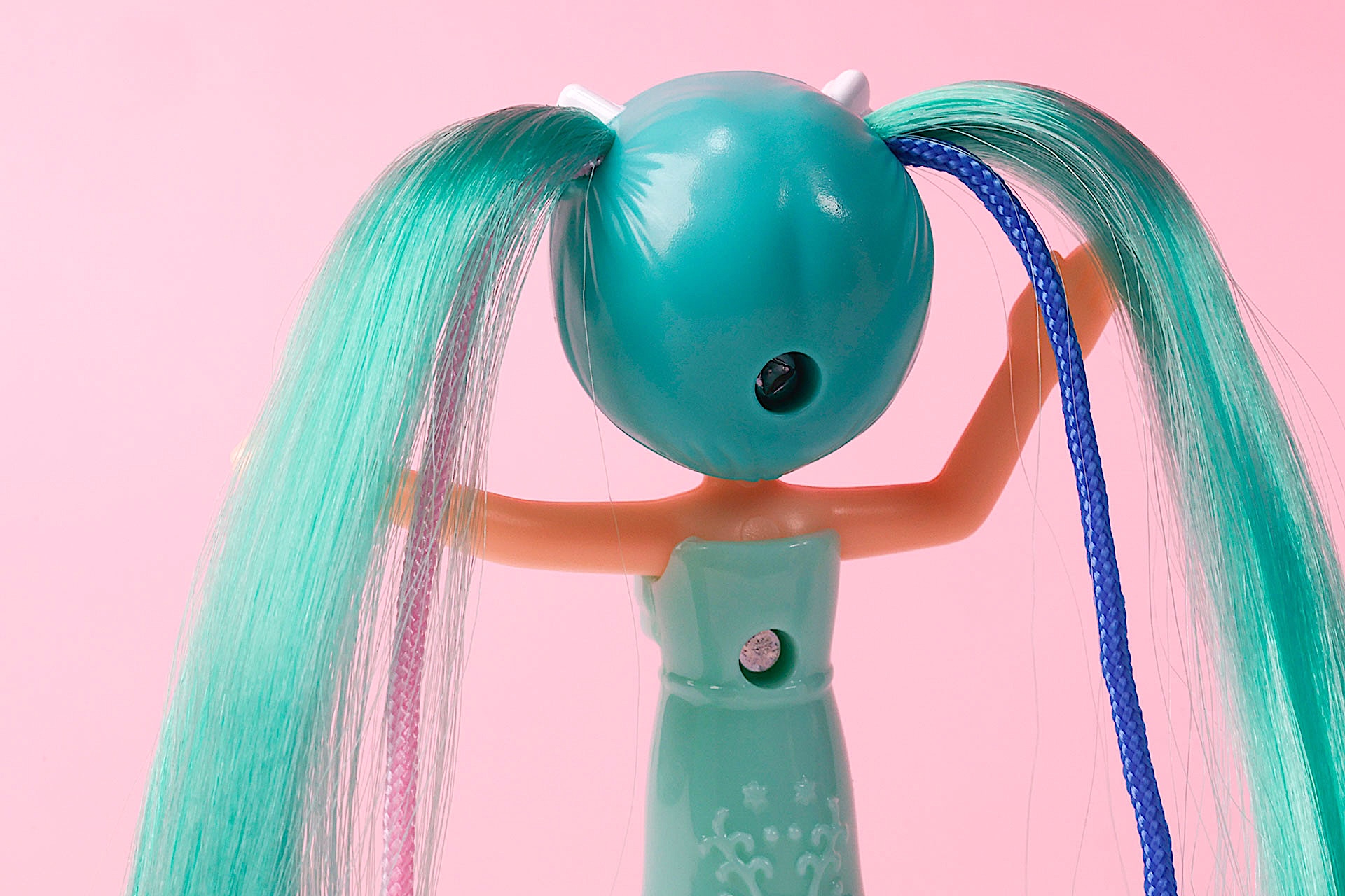 1本1本の髪はかなり細い