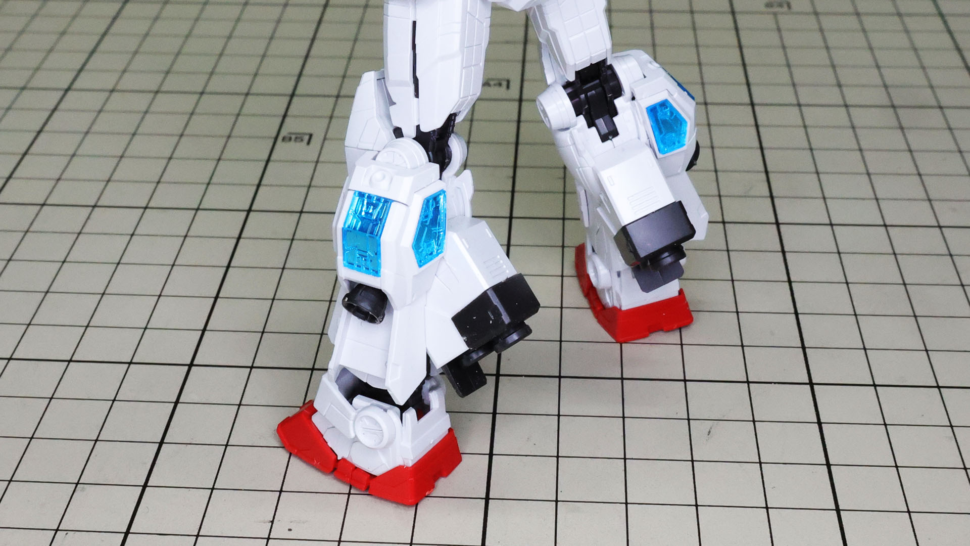 ふくらはぎ側はこの通り！とても推力が高そうなデザインです